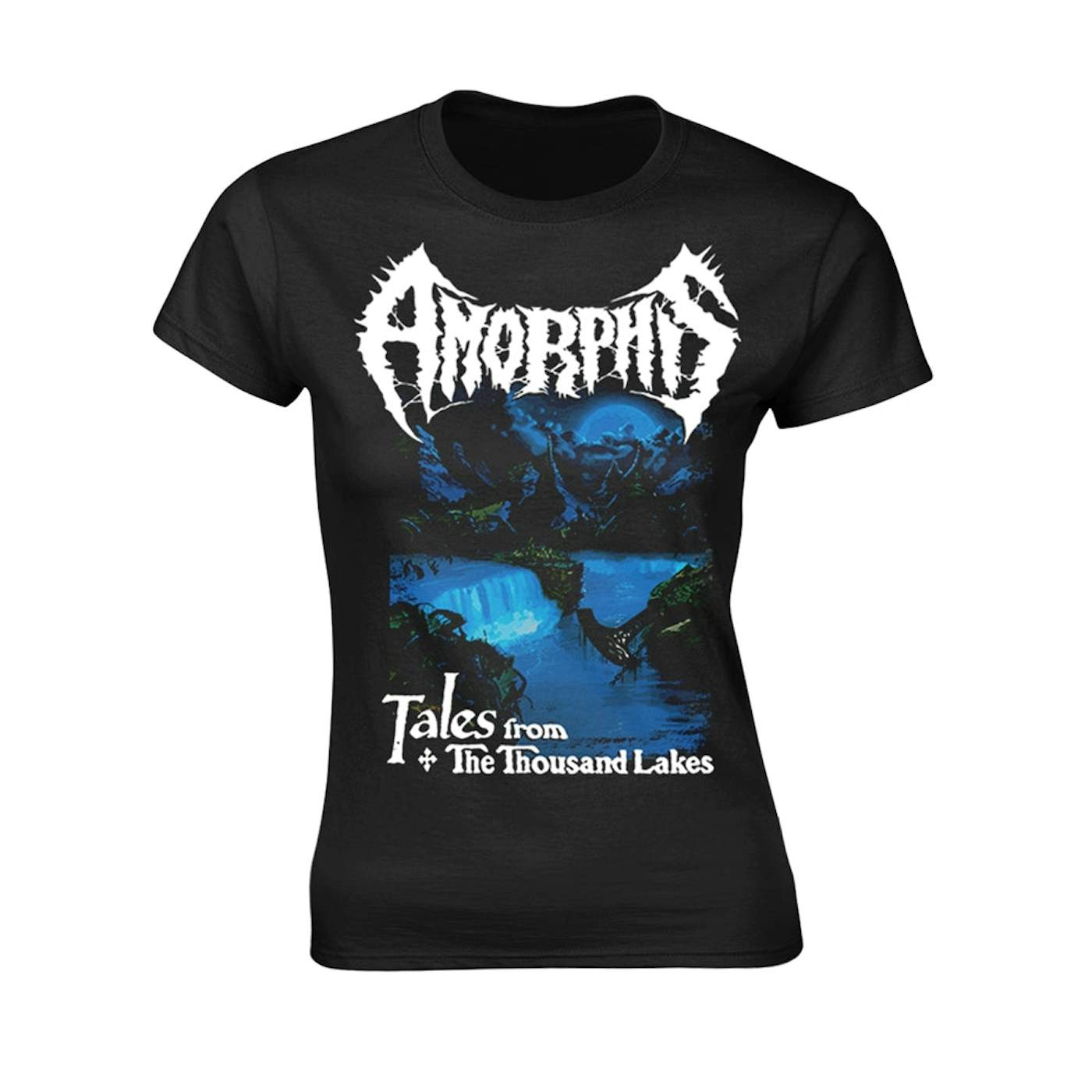Amorphis Women's T Shirt - Tales From The Thousand Lakes