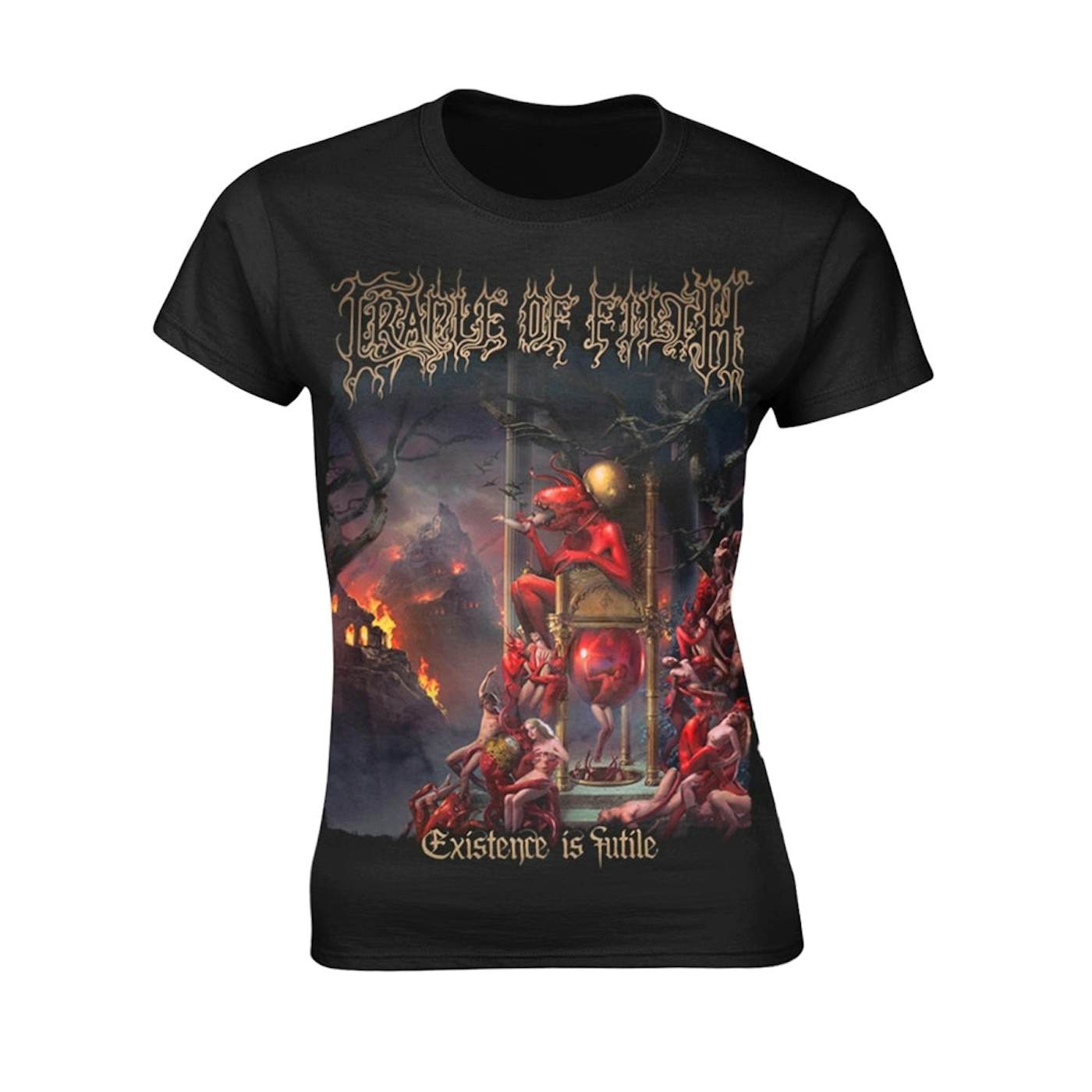 Cradle Of Filth Women's T Shirt - Existence (All Existence)