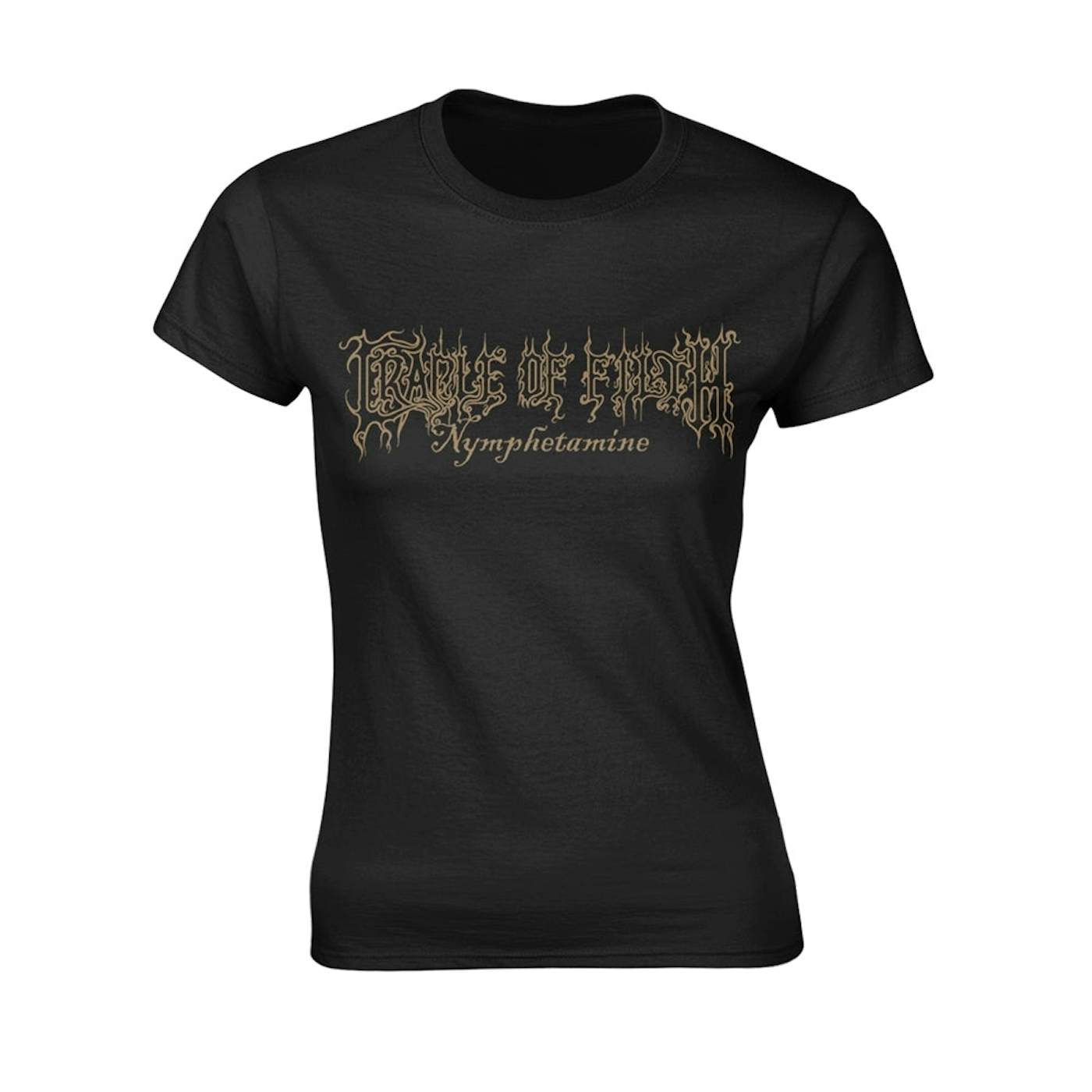Cradle Of Filth Women's T Shirt - Nymph Logo