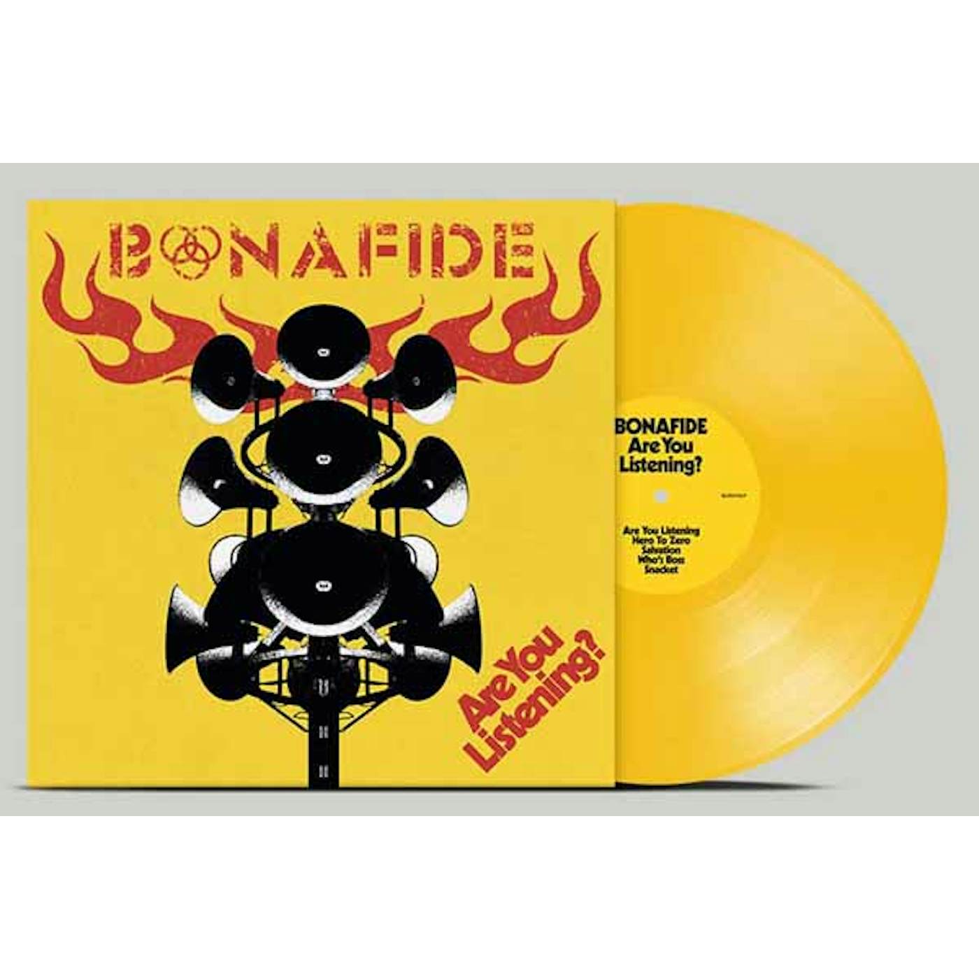 Bonafide LP - Are You Listening? (Yellow Vinyl)