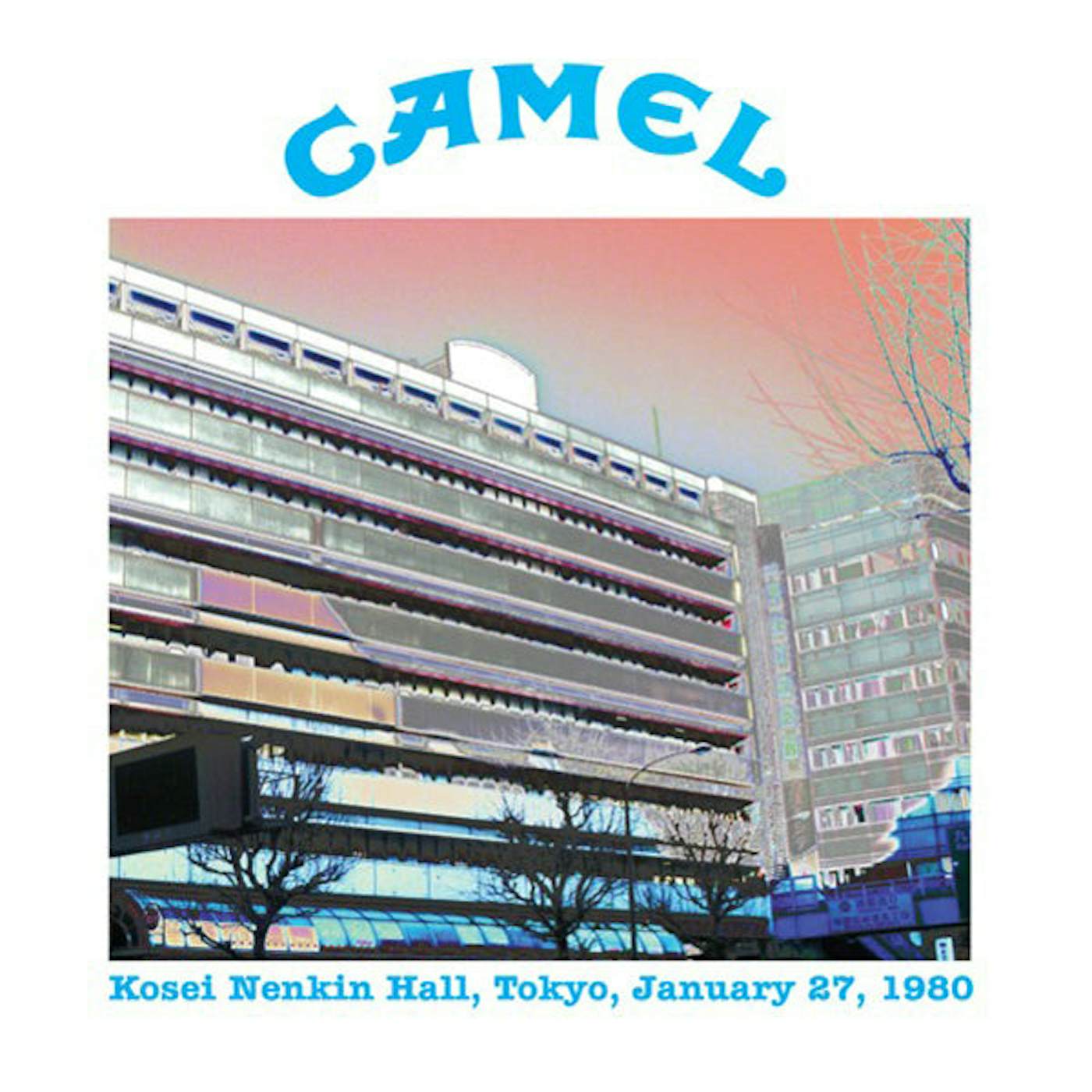 Camel LP - Kosei Nenkin Hall, Tokyo, January 27Th 1980 (Blue Vinyl)