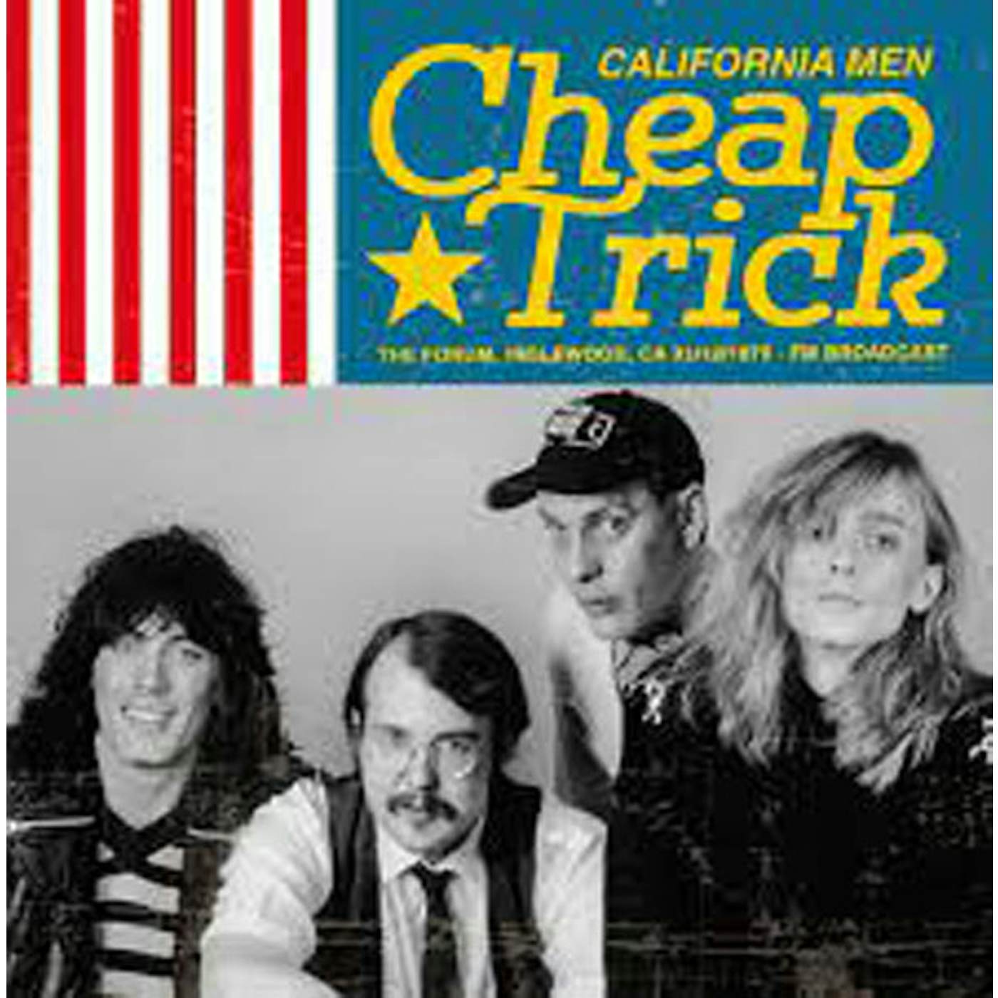 Cheap Trick LP - California Men 1979-12-31 - The Forum, Inglewood, Ca (Color Vinyl)