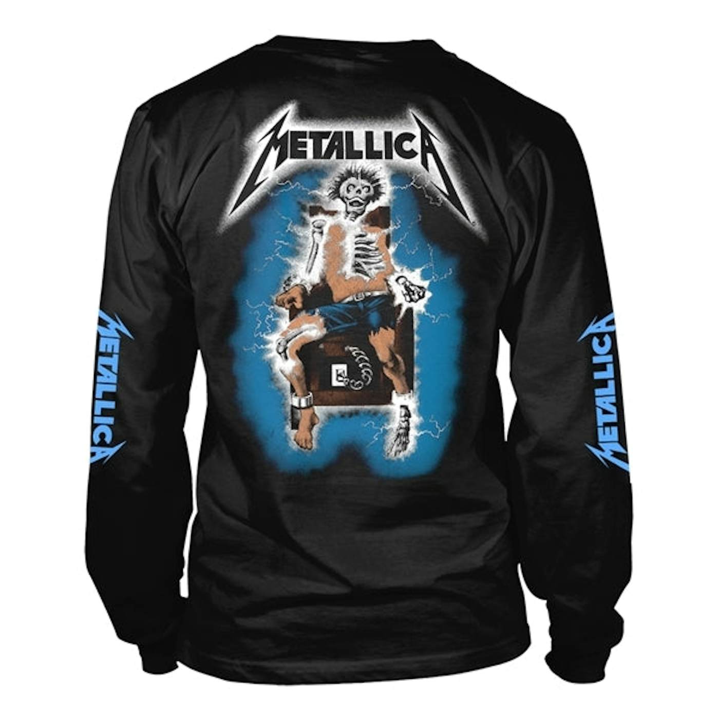 Metallica Long Sleeve T Shirt - Ride The Lightning (Black)