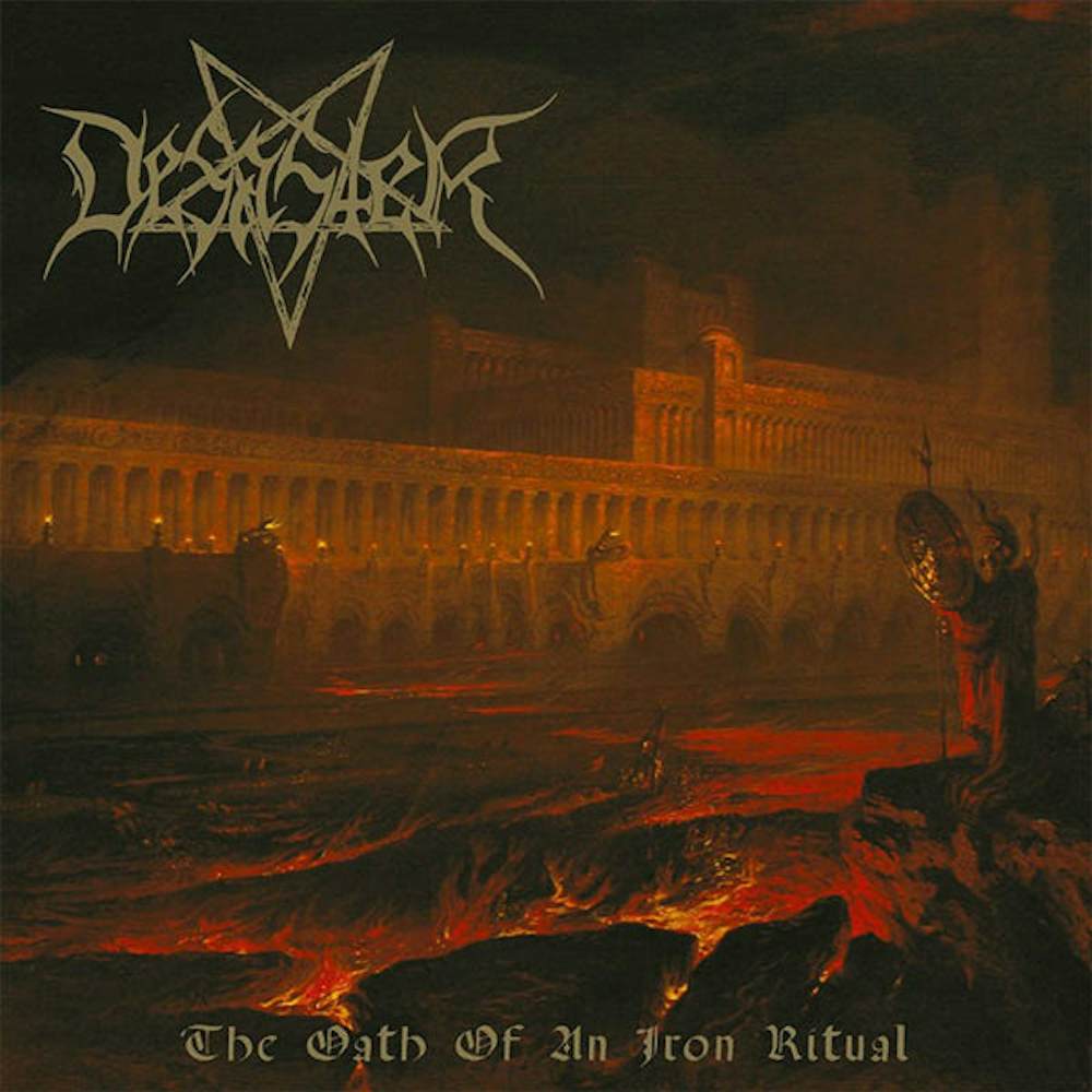 DESASTER - The Oath Of An Iron Ritual - GREEN GOLDEN Splatter Vinyl