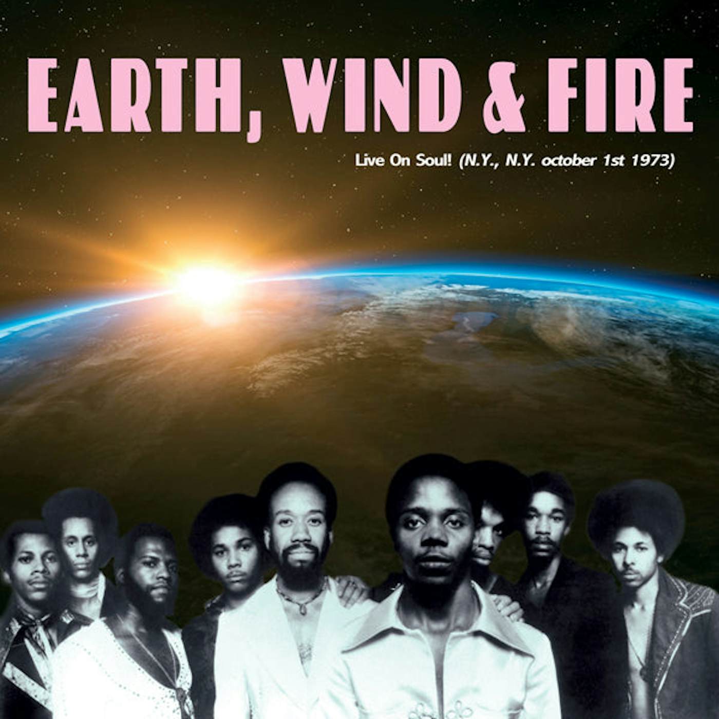 Earth, Wind & Fire LP - Live On Soul! (New York City, 01-10-1973) (Vinyl)