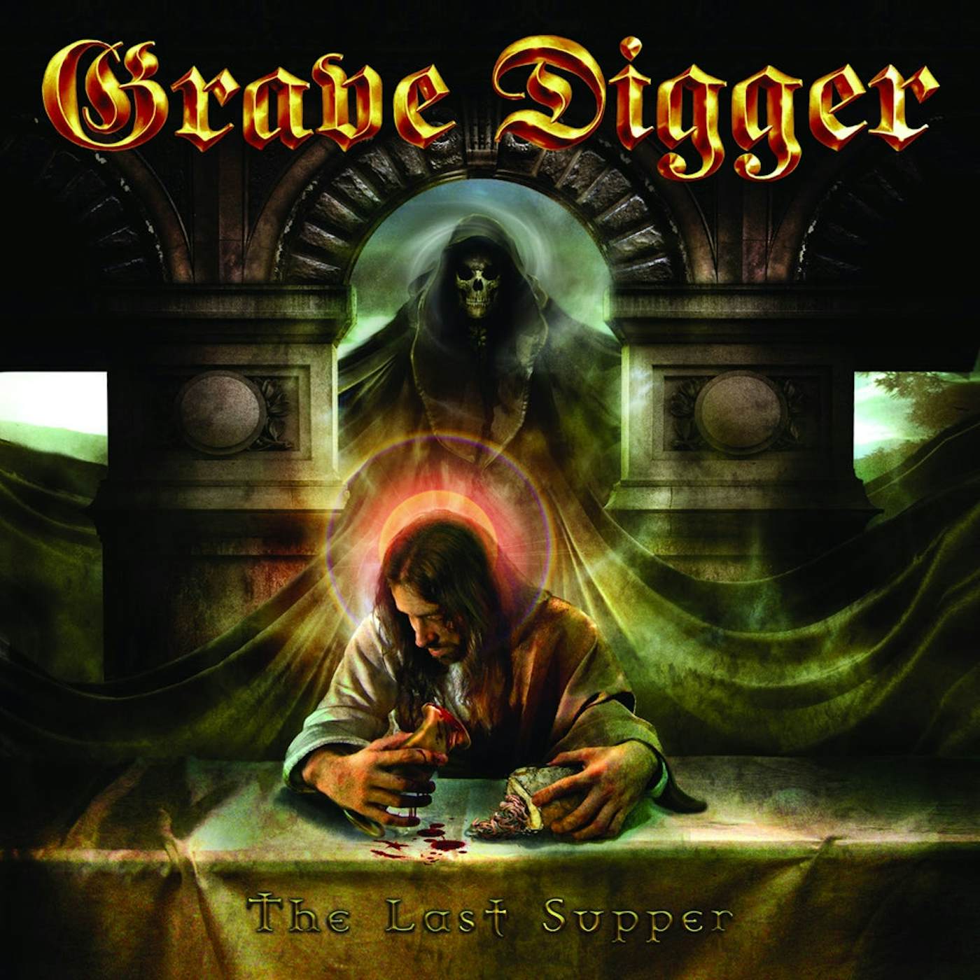 Grave Digger LP - The Last Supper (Ltd Transparent Red) (Vinyl)
