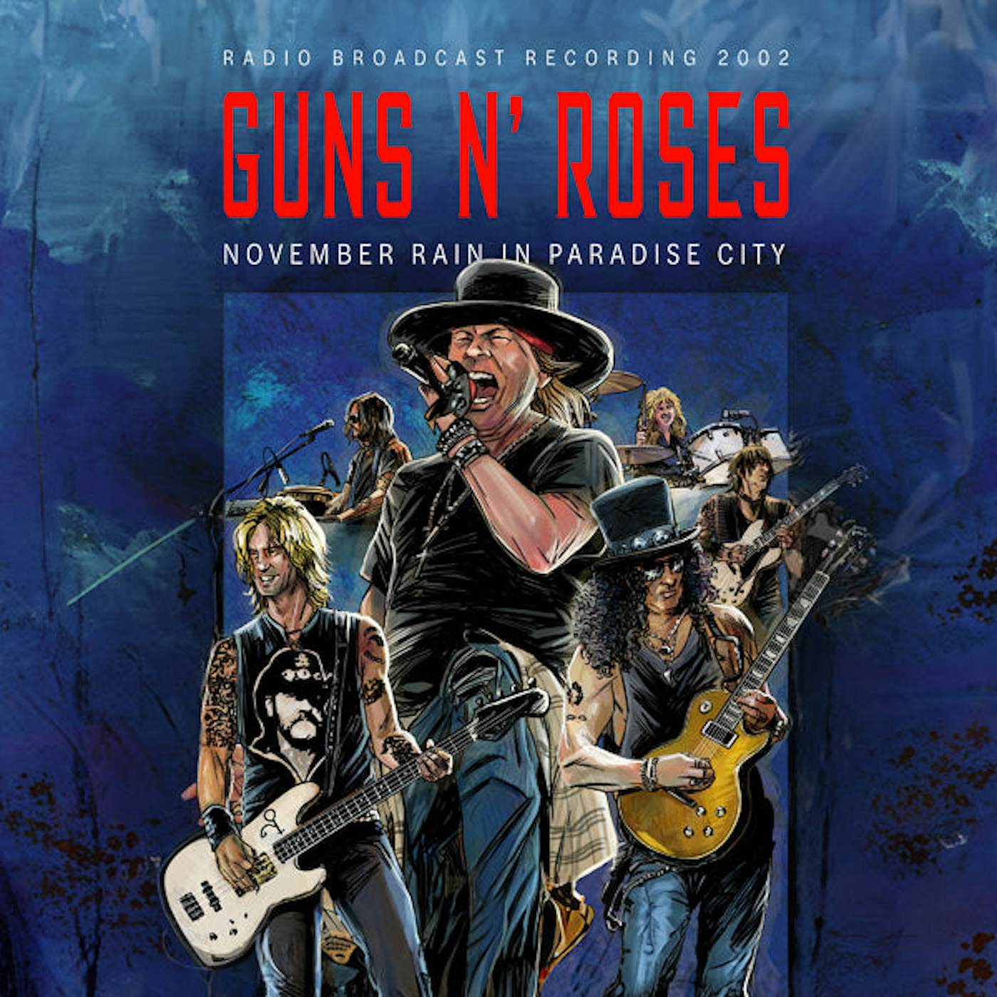  Guns N' Roses LP - November Rain In Paradise City (Blue Vinyl)