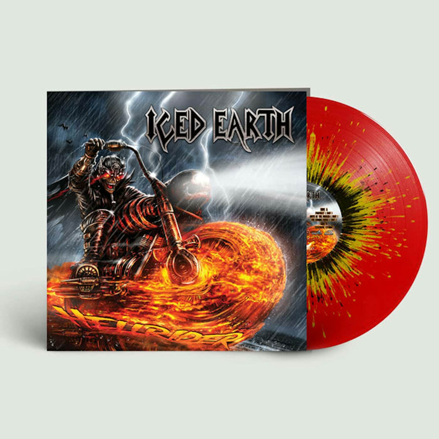 Iced Earth LP - Hellrider (Red/Yellow/Black Vinyl)