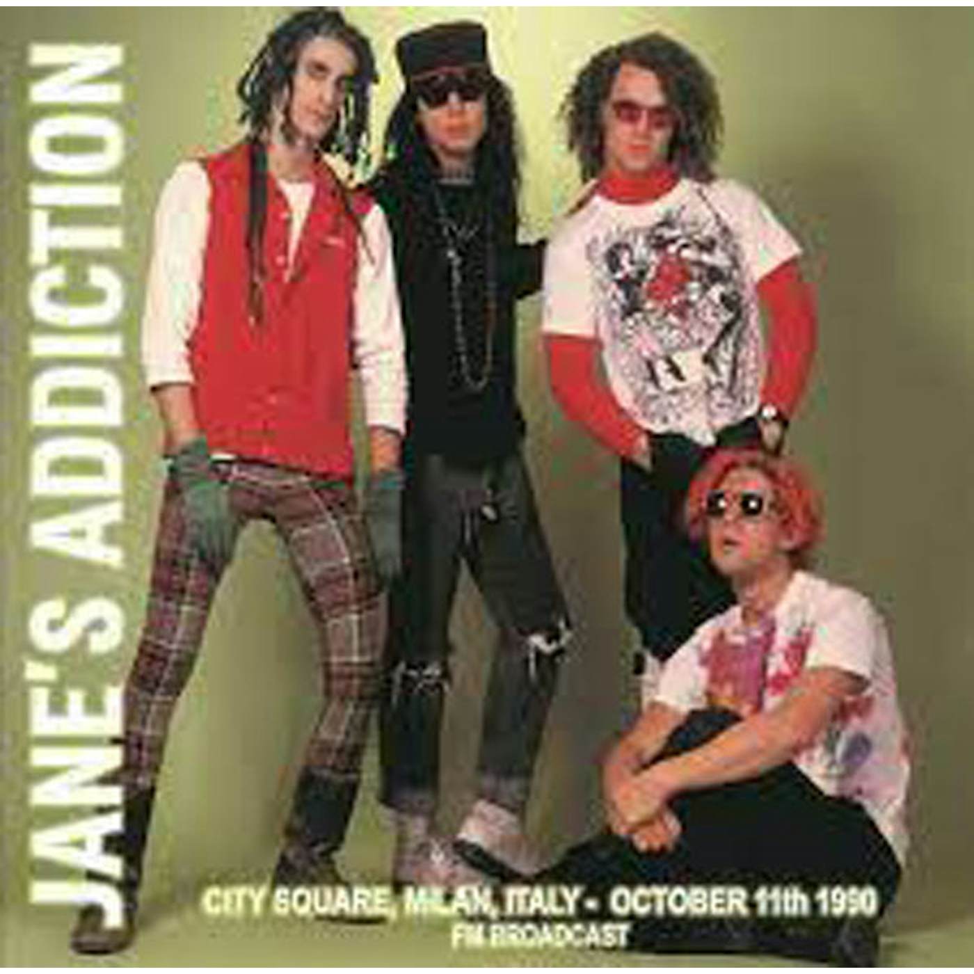 Jane'S Addiction LP - City Square, Milan, Italy -  October 11Th 1990 - Fm Broadcast (Vinyl)