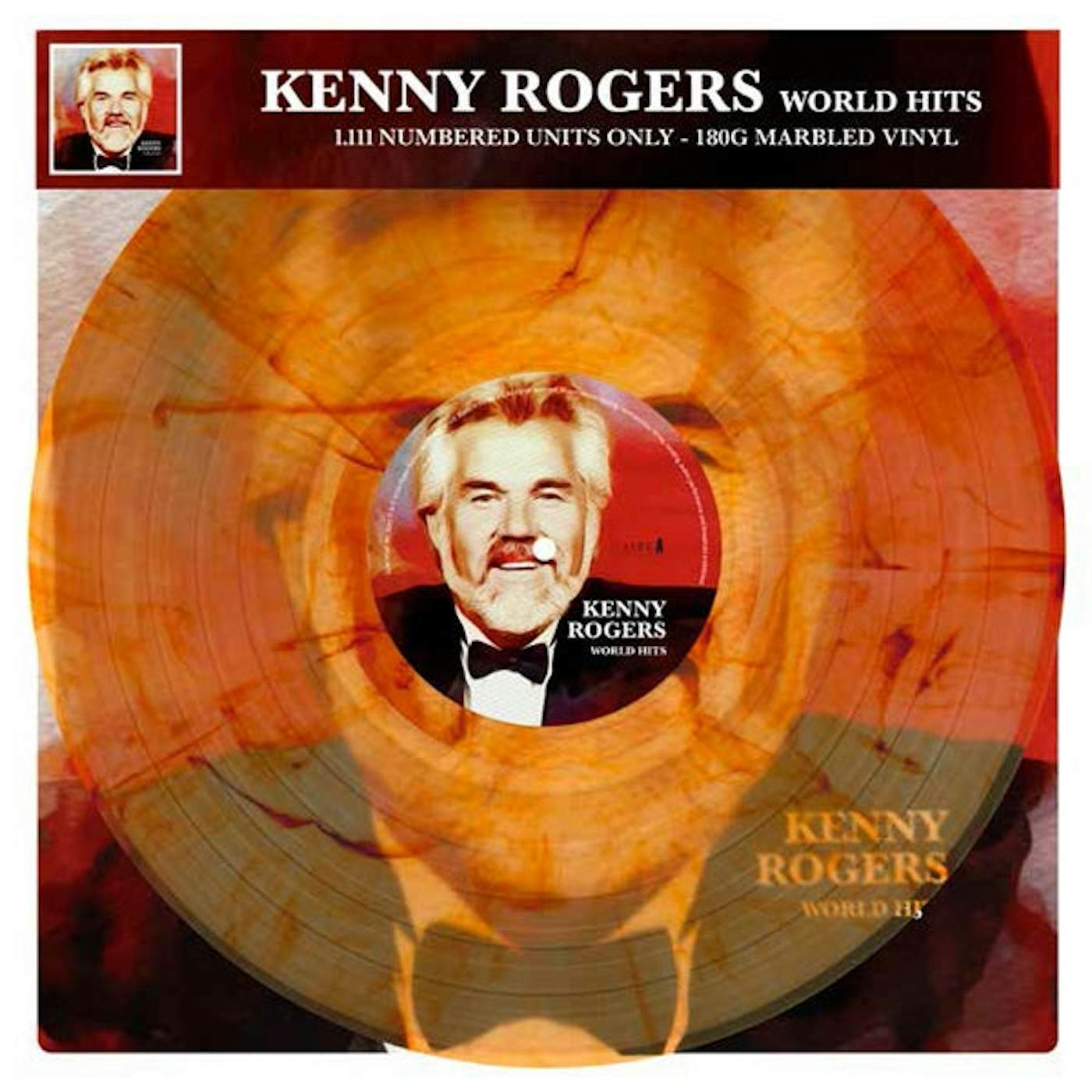 Kenny Rogers LP - World Hits (Vinyl)