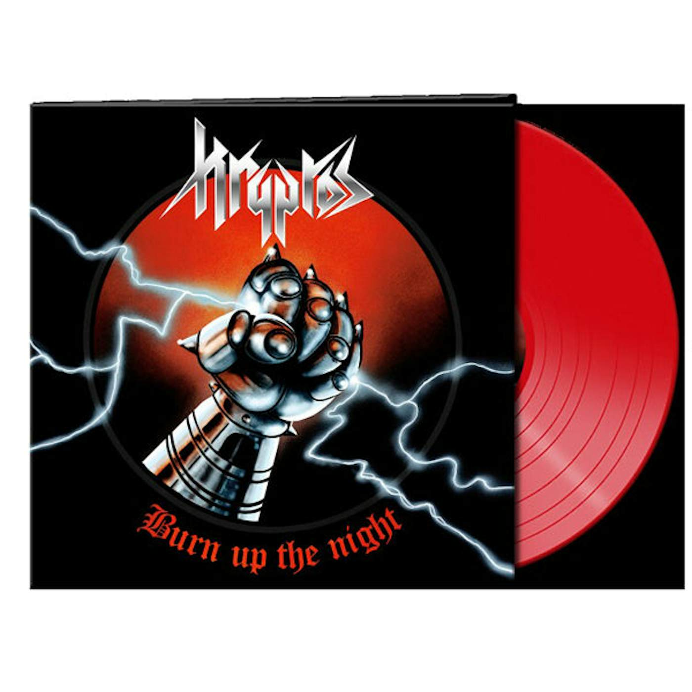 Kryptos LP - Burn Up The Night (Red Vinyl)