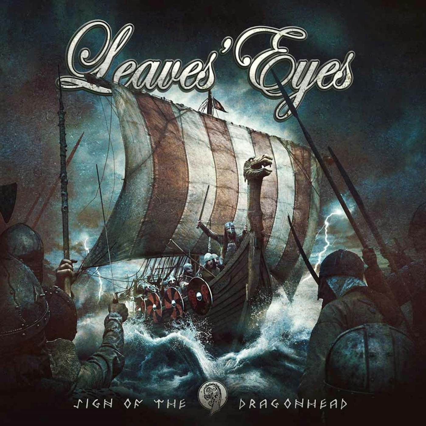 Leaves' Eyes LP - Sign Of The Dragon Head (Green Vinyl)