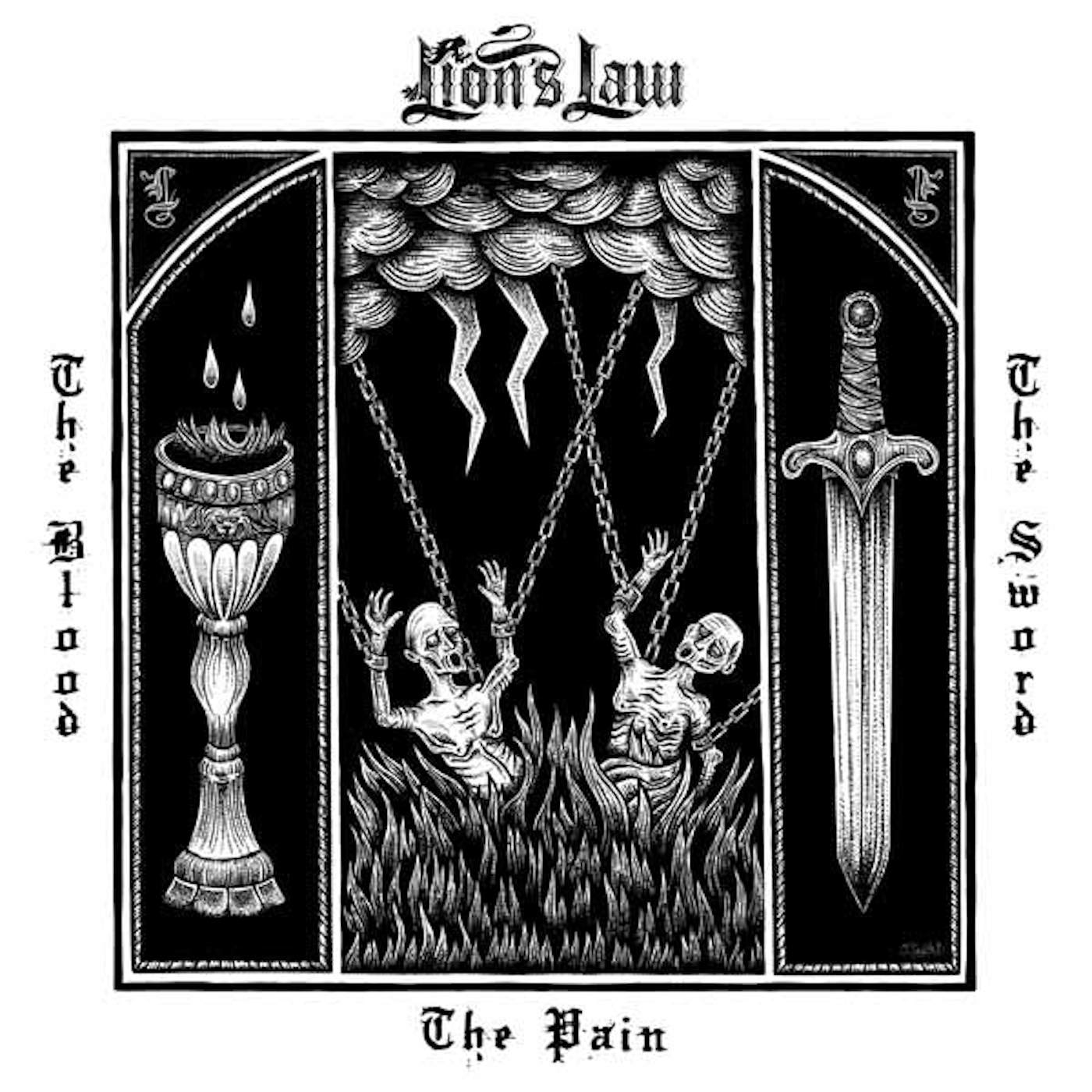 Lion'S Law LP - The Pain, The Blood And The Sword (Black Vinyl)