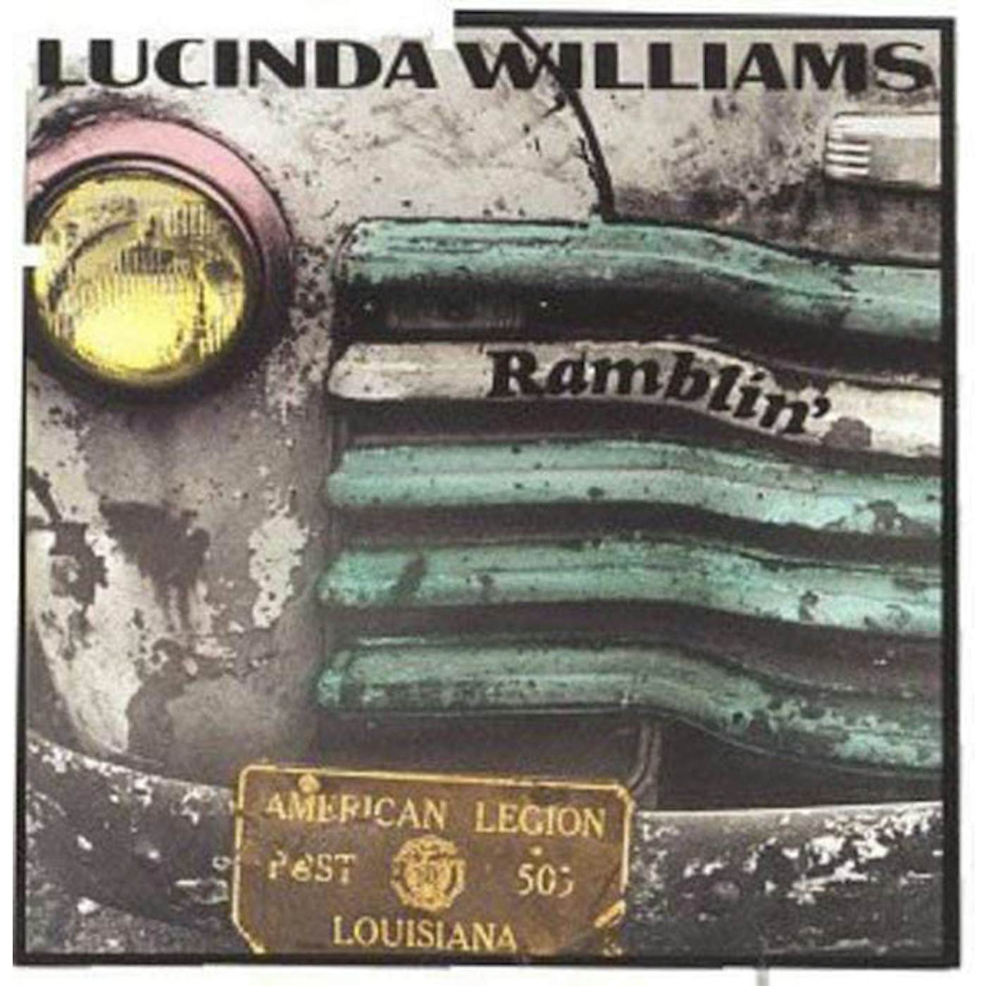 Lucinda Williams LP - Ramblin’ (Clear Vinyl)