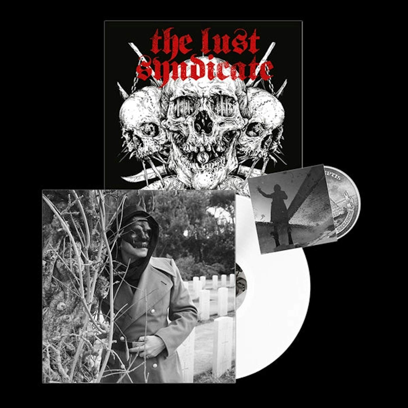 The Lust Syndicate LP - Capitalism Is Cannibalism (White Vinyl+Cd)