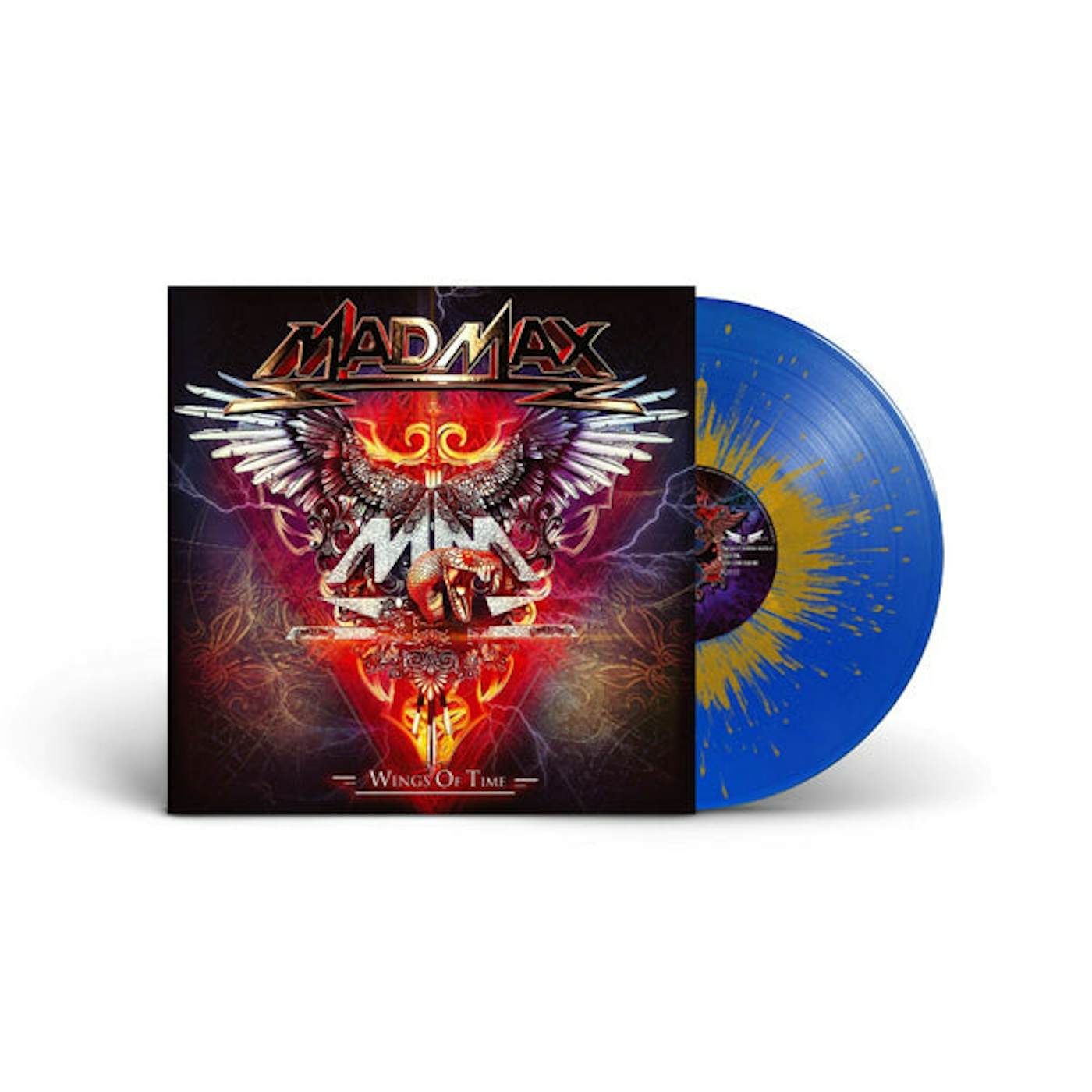 Mad Max LP - Wings Of Time (Blue/Gold Lp) (Vinyl)