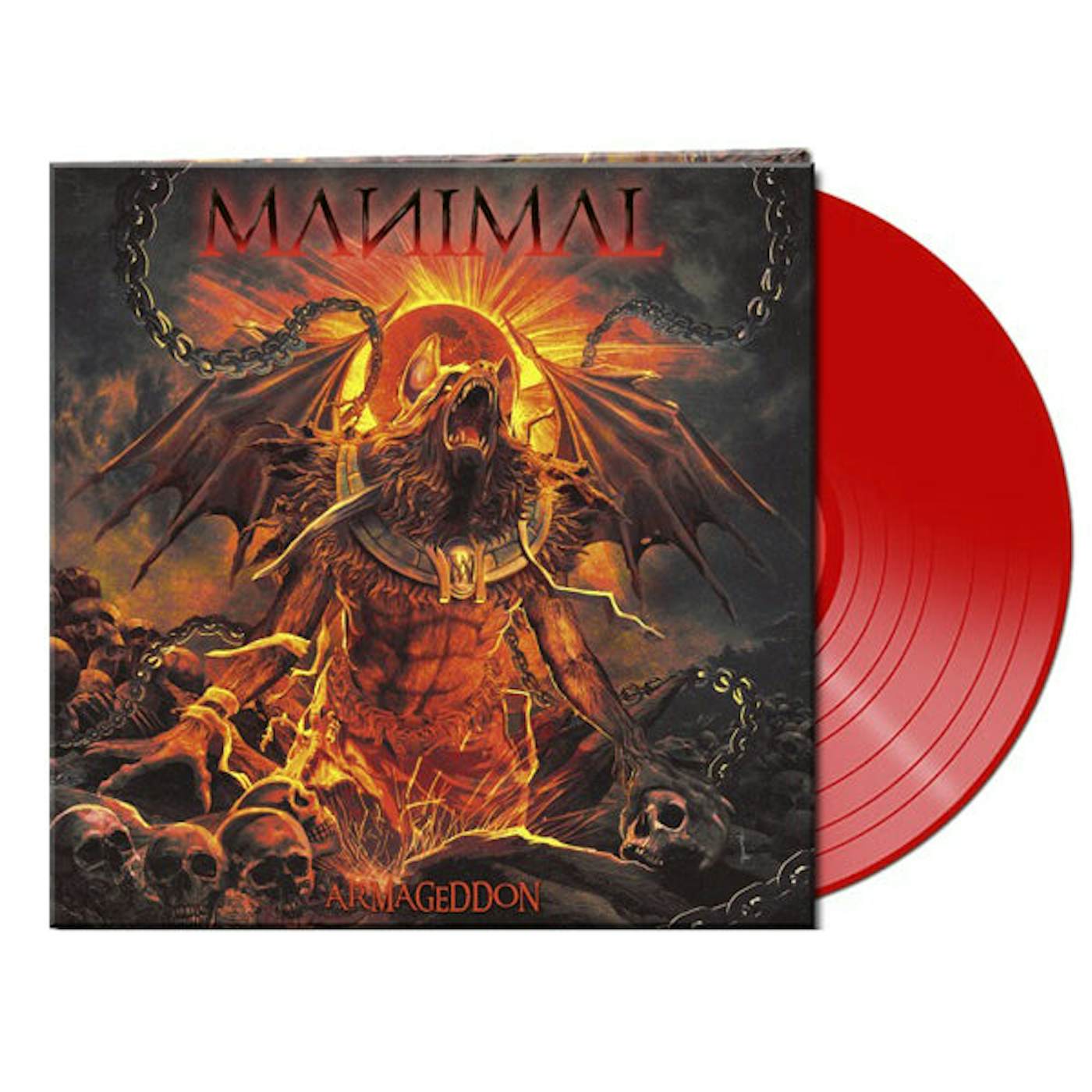 Manimal LP - Armageddon (Red Vinyl)