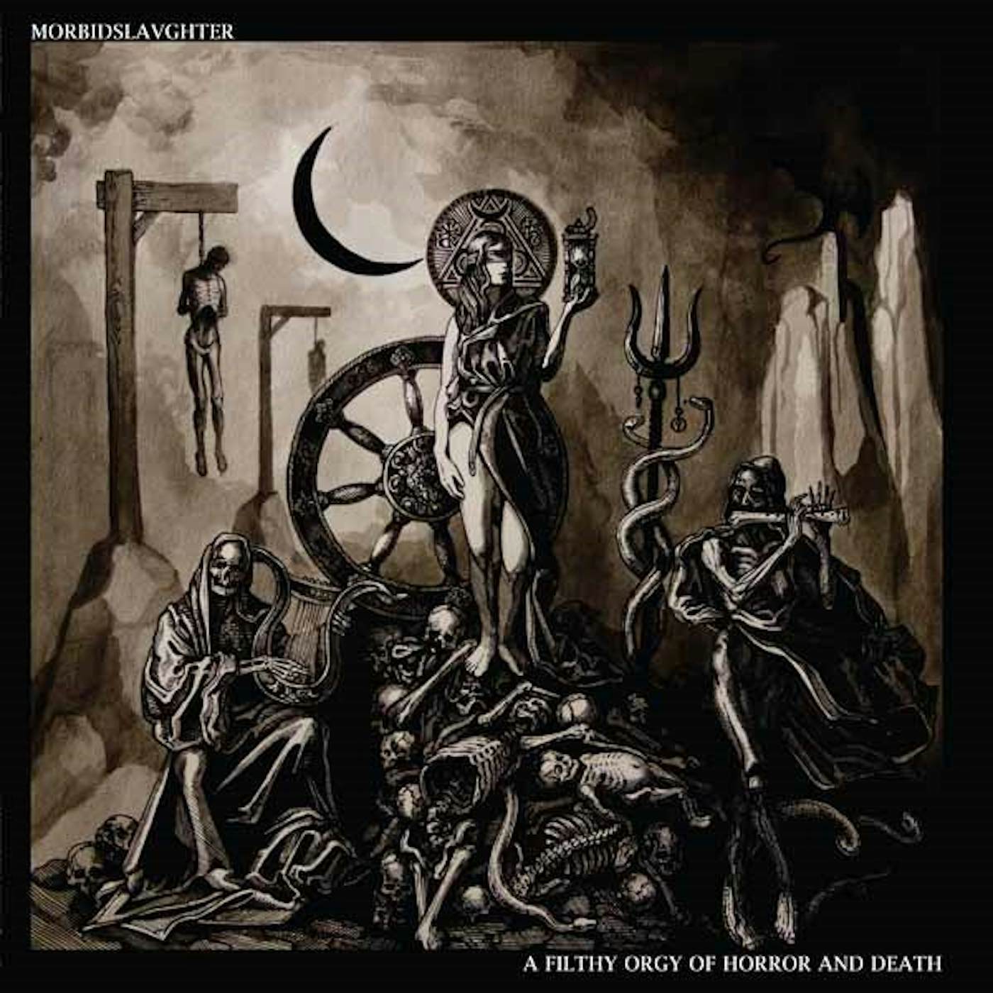 Morbid Slaughter LP - A Filthy Orgy Of Horror And Death (Vinyl)