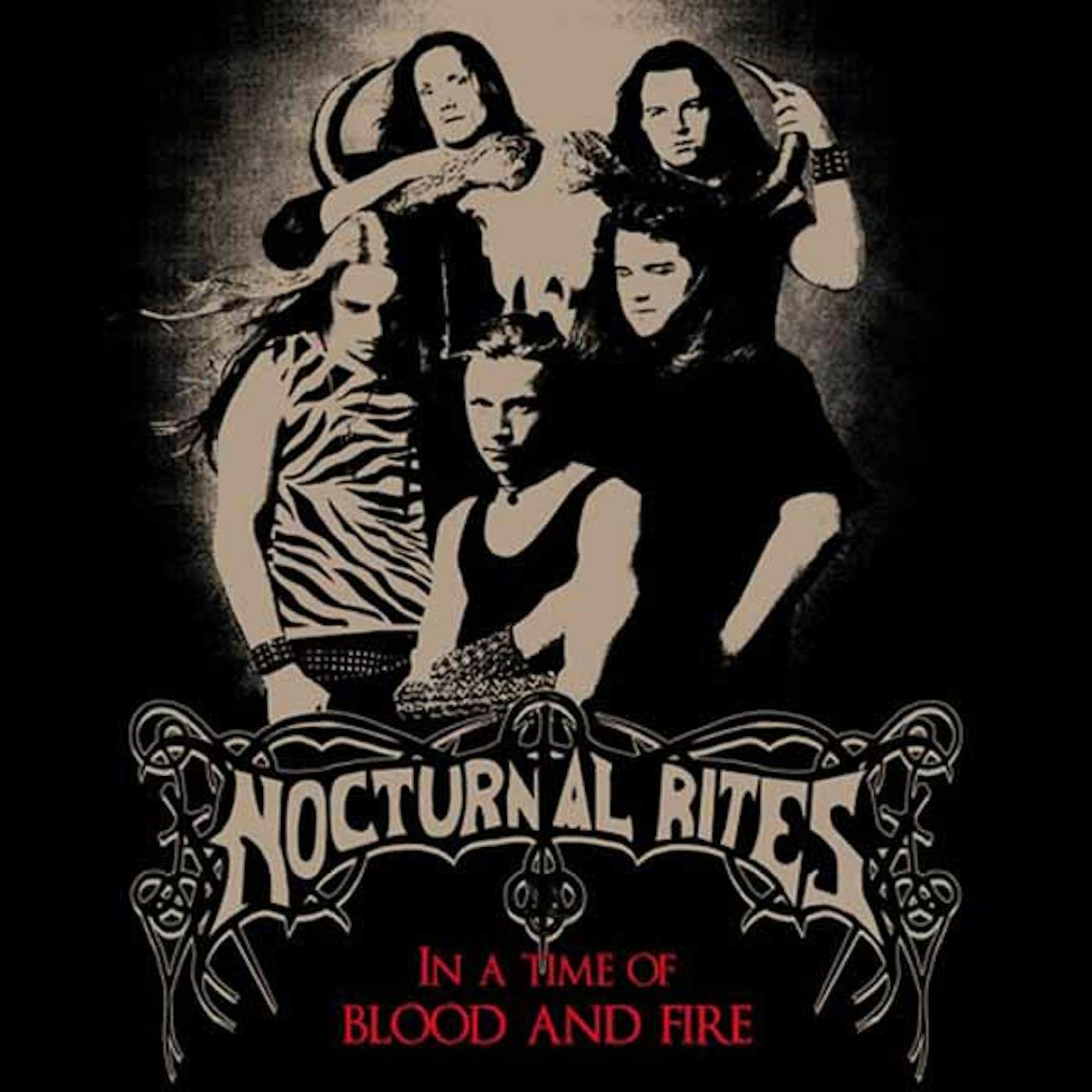 Nocturnal Rites LP - In A Time Of Blood And Fire (Vinyl)