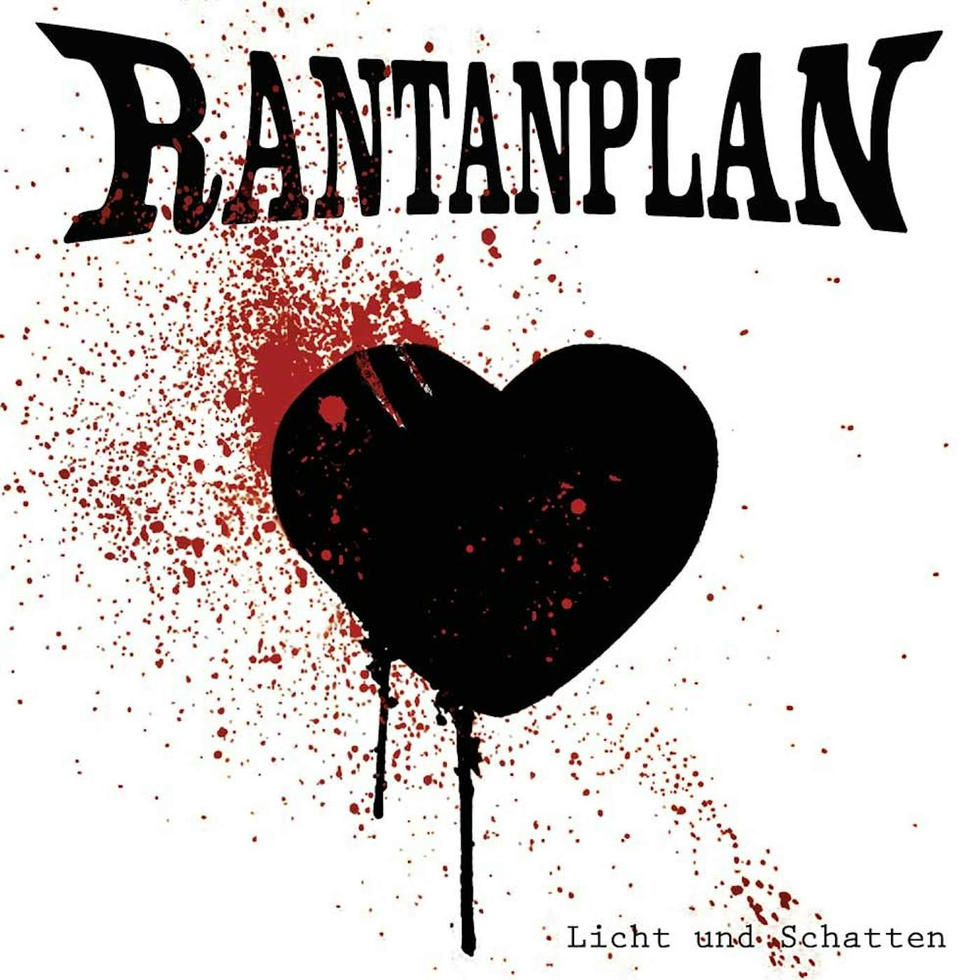  Rantanplan LP - Licht Und Schatten (White/Red Splatter Vinyl)