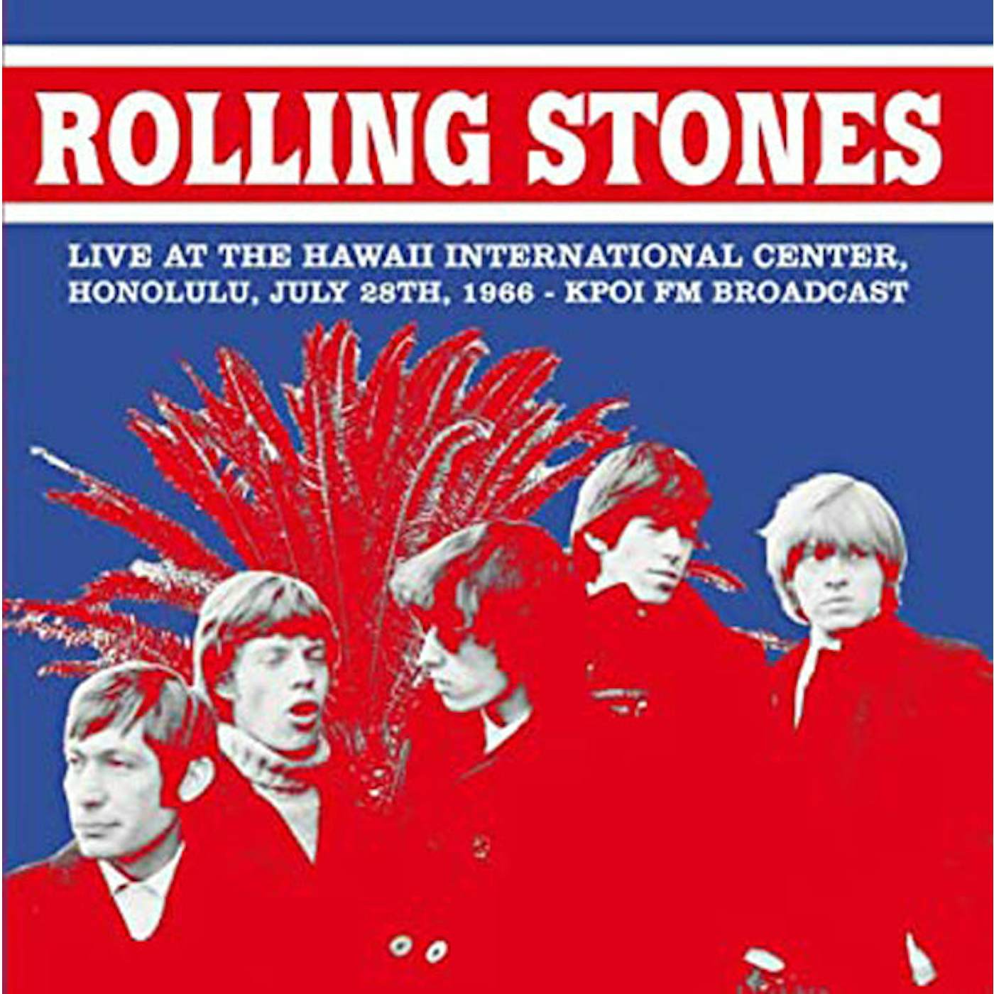 The Rolling Stones LP - Live At The Hawaii International Center, Honolulu July 28 1966 - Kpoi Fm Broadcast (Vinyl)