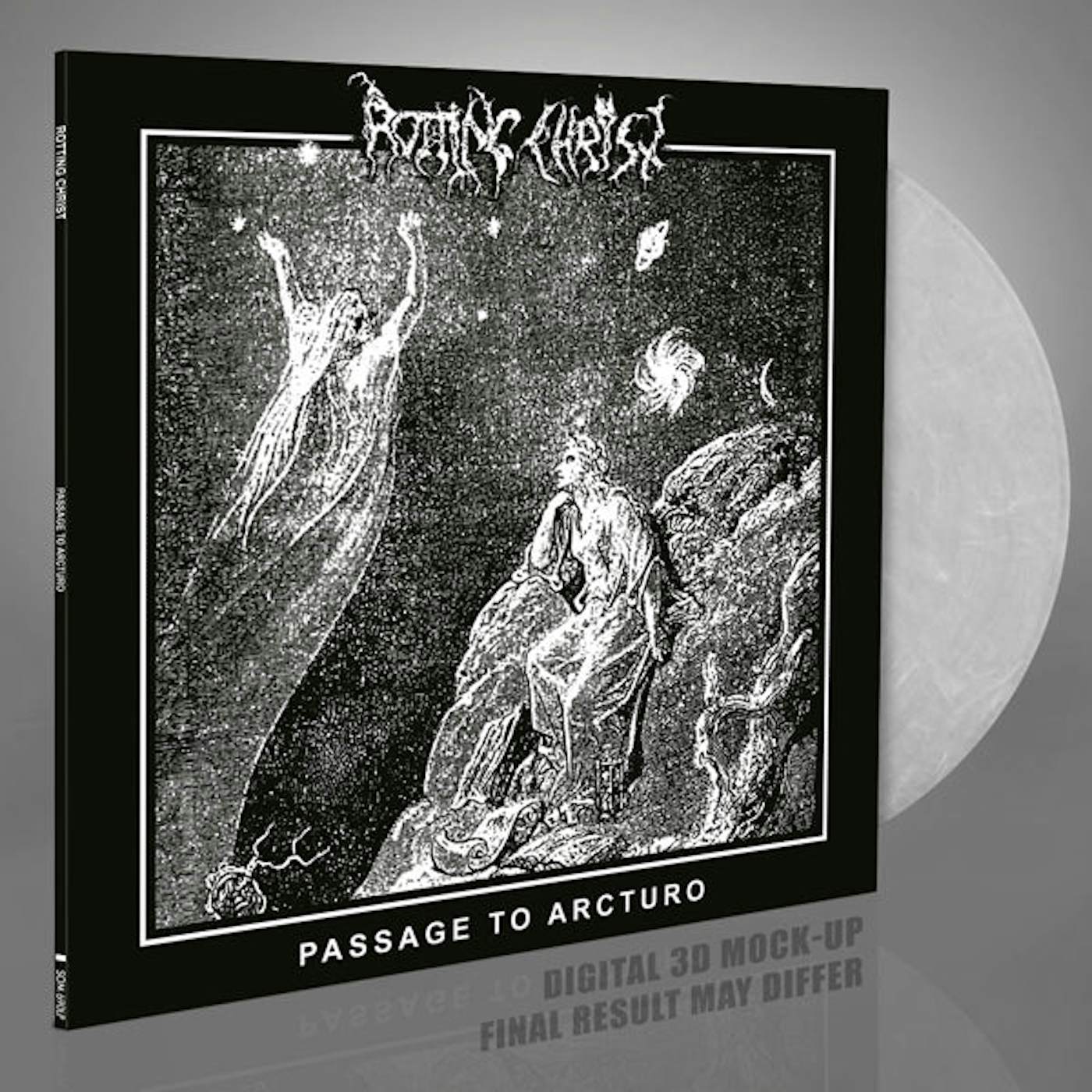 Rotting Christ LP - Passage To Arcturo (Clear/White Marble Vinyl)