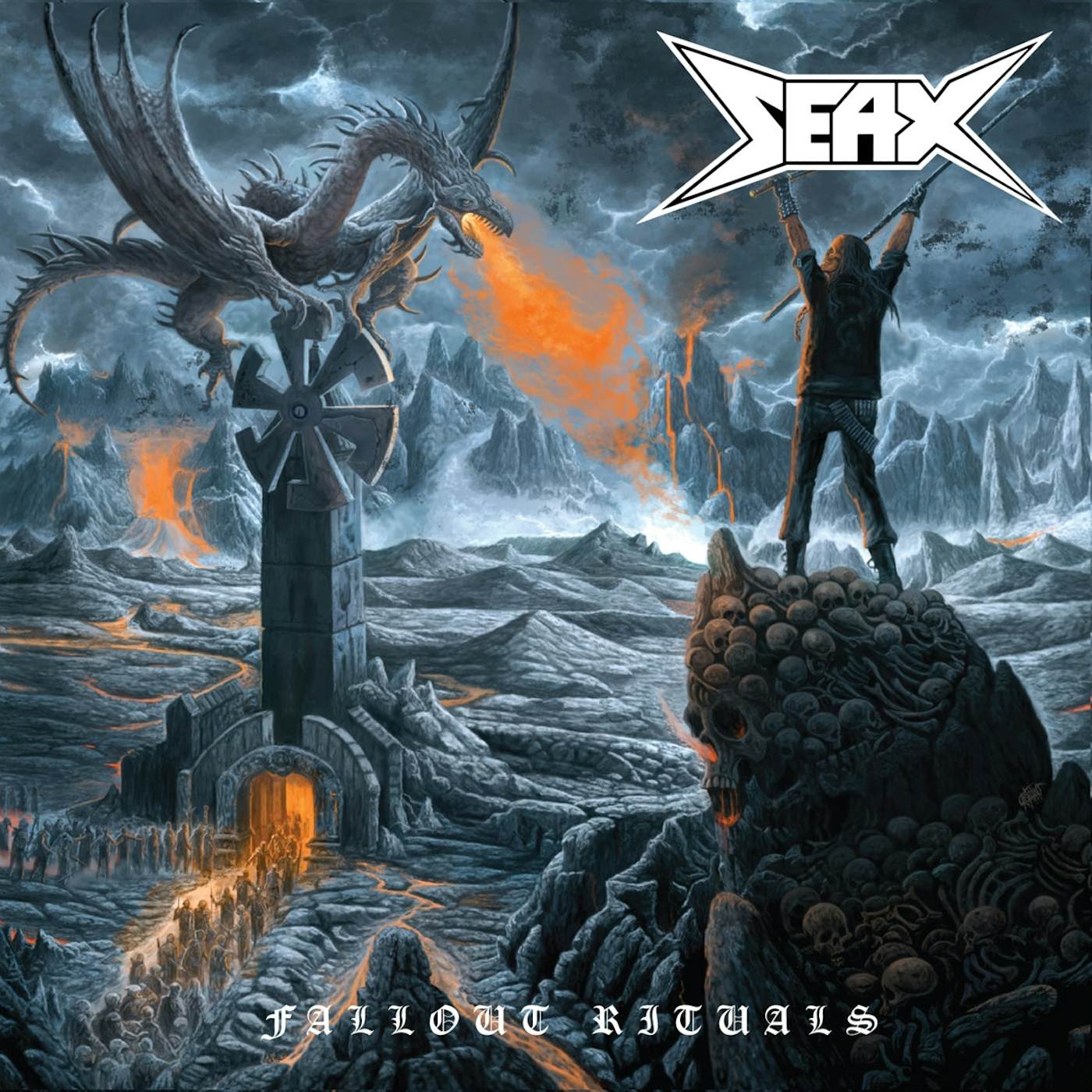 Seax LP - Fallout Rituals (Vinyl)
