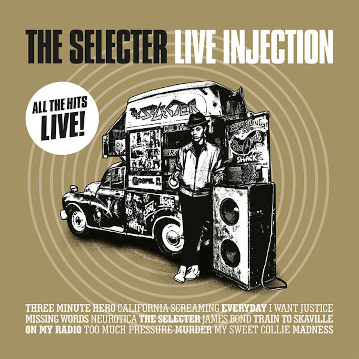 The Selecter LP - Live Injection (White Vinyl)