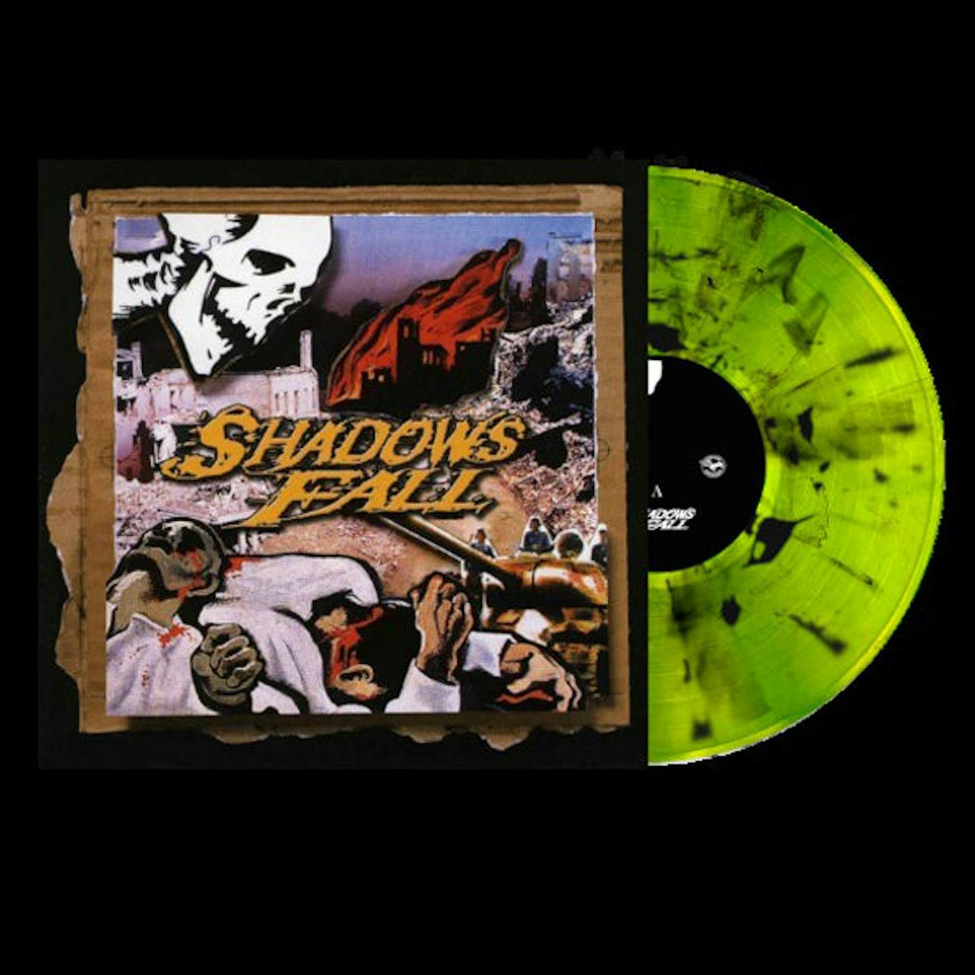 Shadows Fall LP - Fallout From The War (Lime/Black Smoke Vinyl)