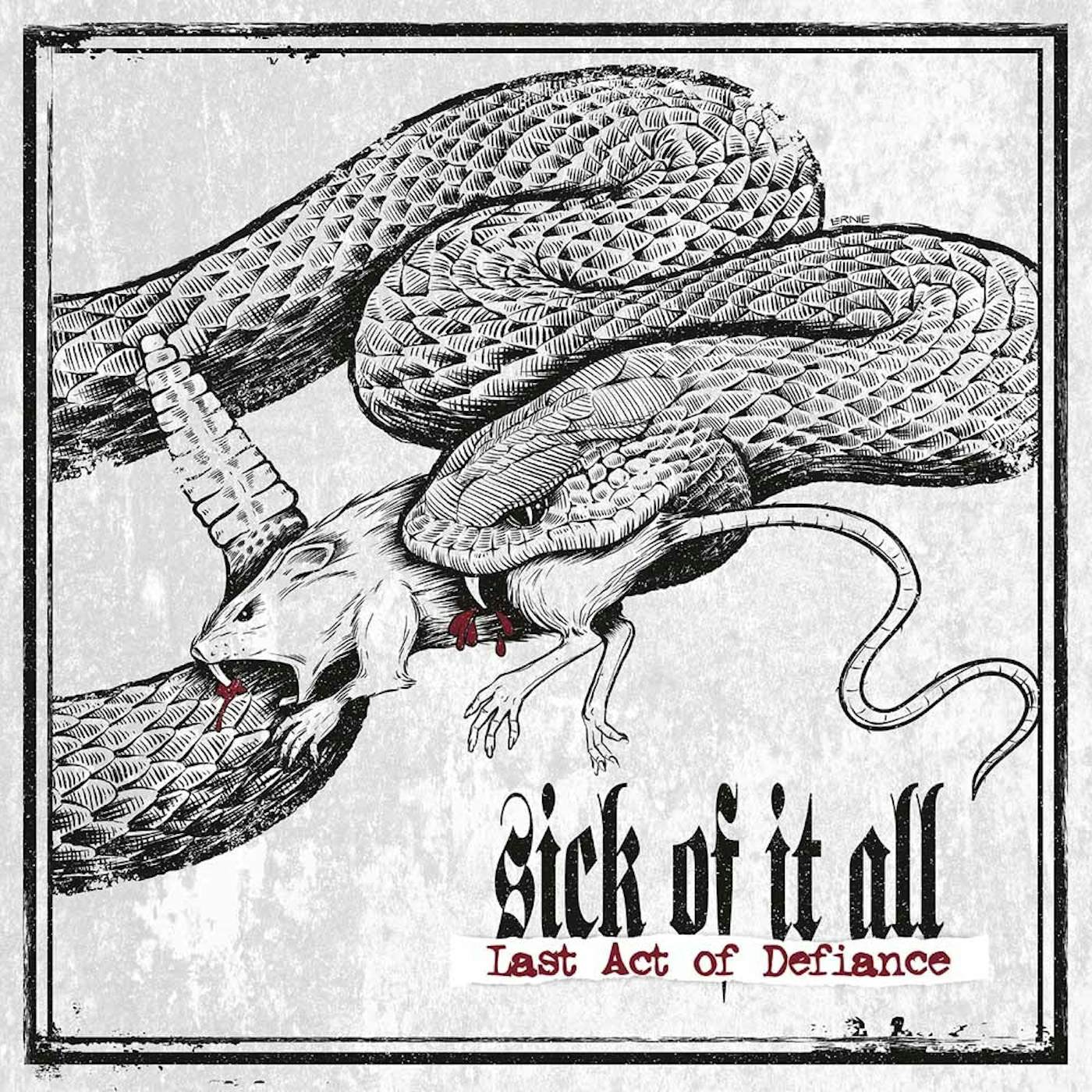 Sick Of It All LP - Last Act Of Defience (Vinyl)