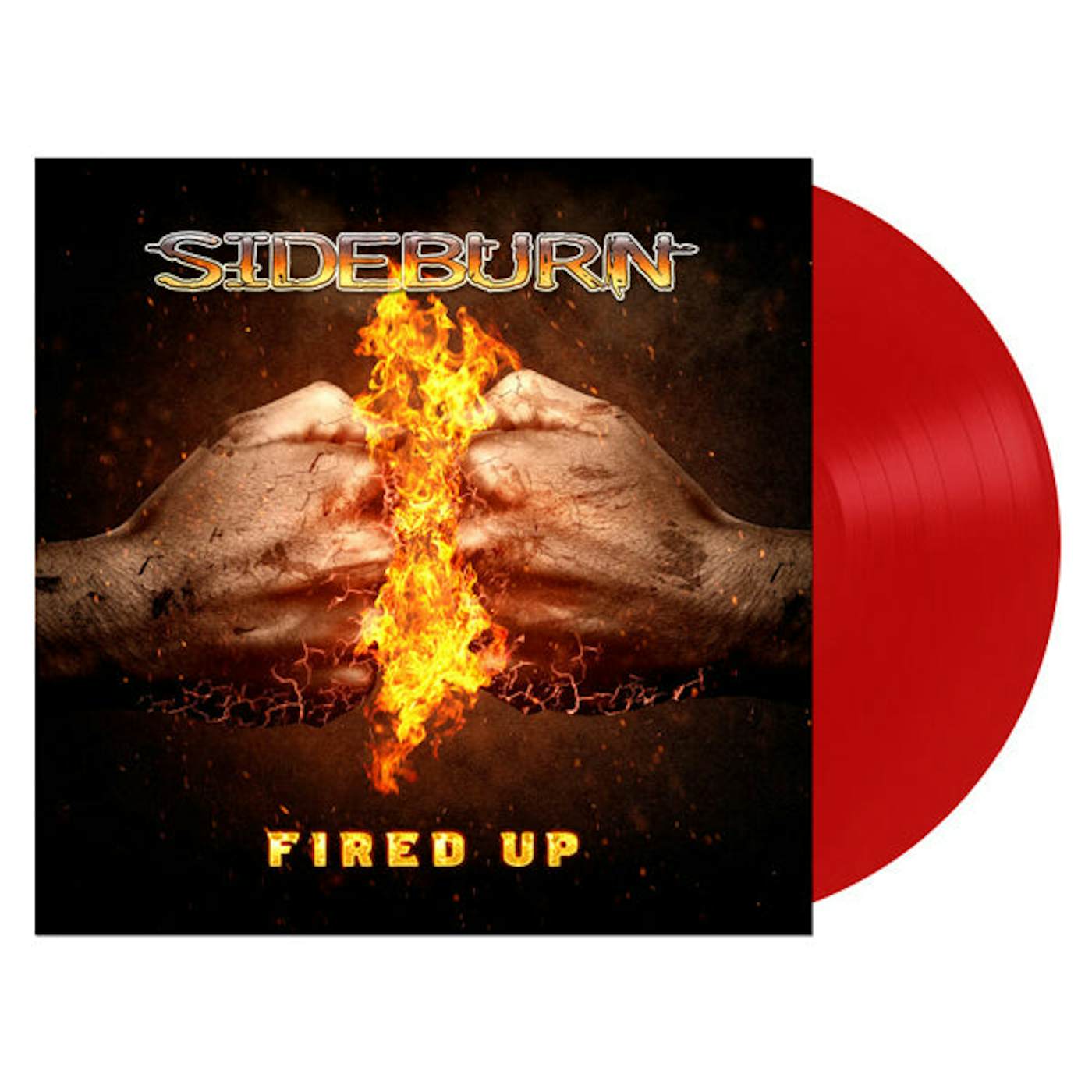Sideburn LP - Fired Up (Red Vinyl)