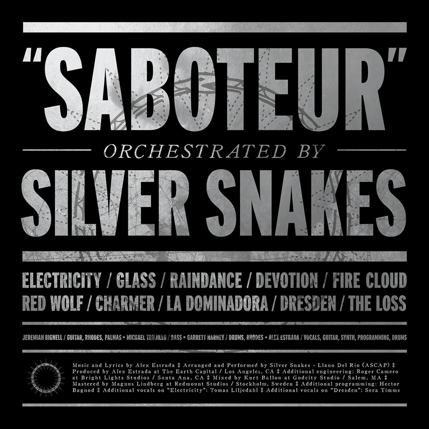Silver Snakes LP - Saboteur (Vinyl)