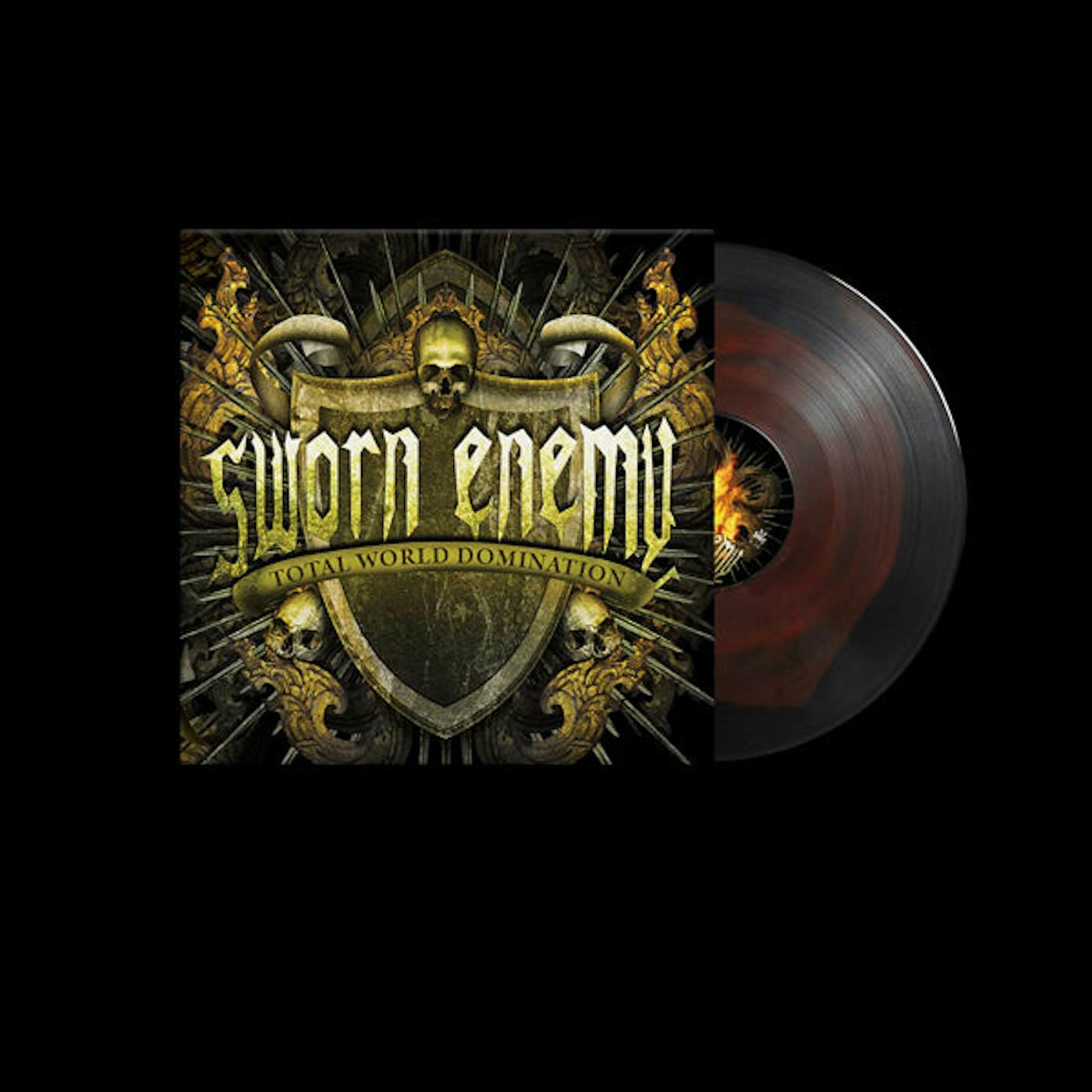 Sworn Enemy LP - Total World Domination (Coloured Vinyl)