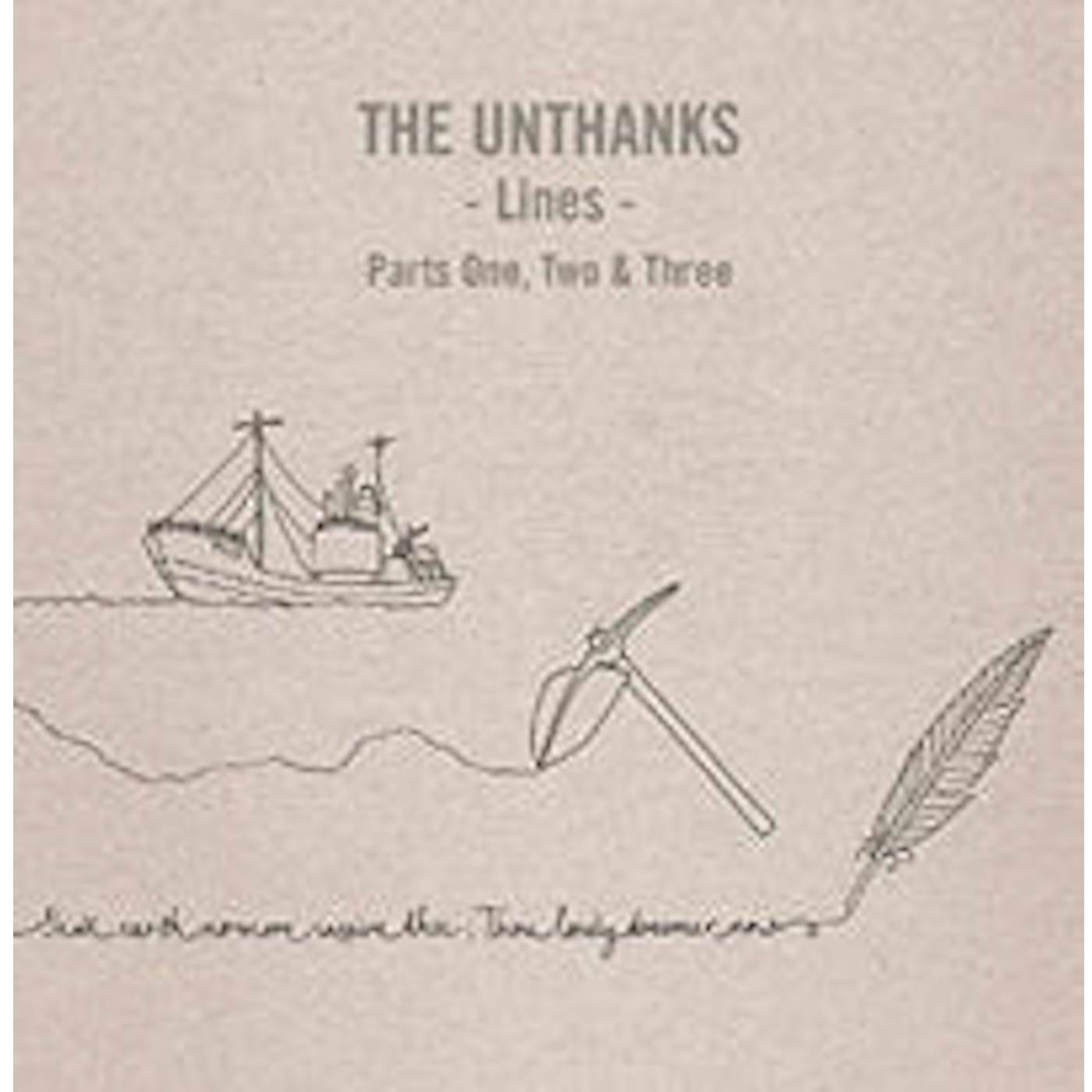 The Unthanks LP - Lines - Parts One, Two And Three (3 X 10 Inch Lp) (Vinyl)