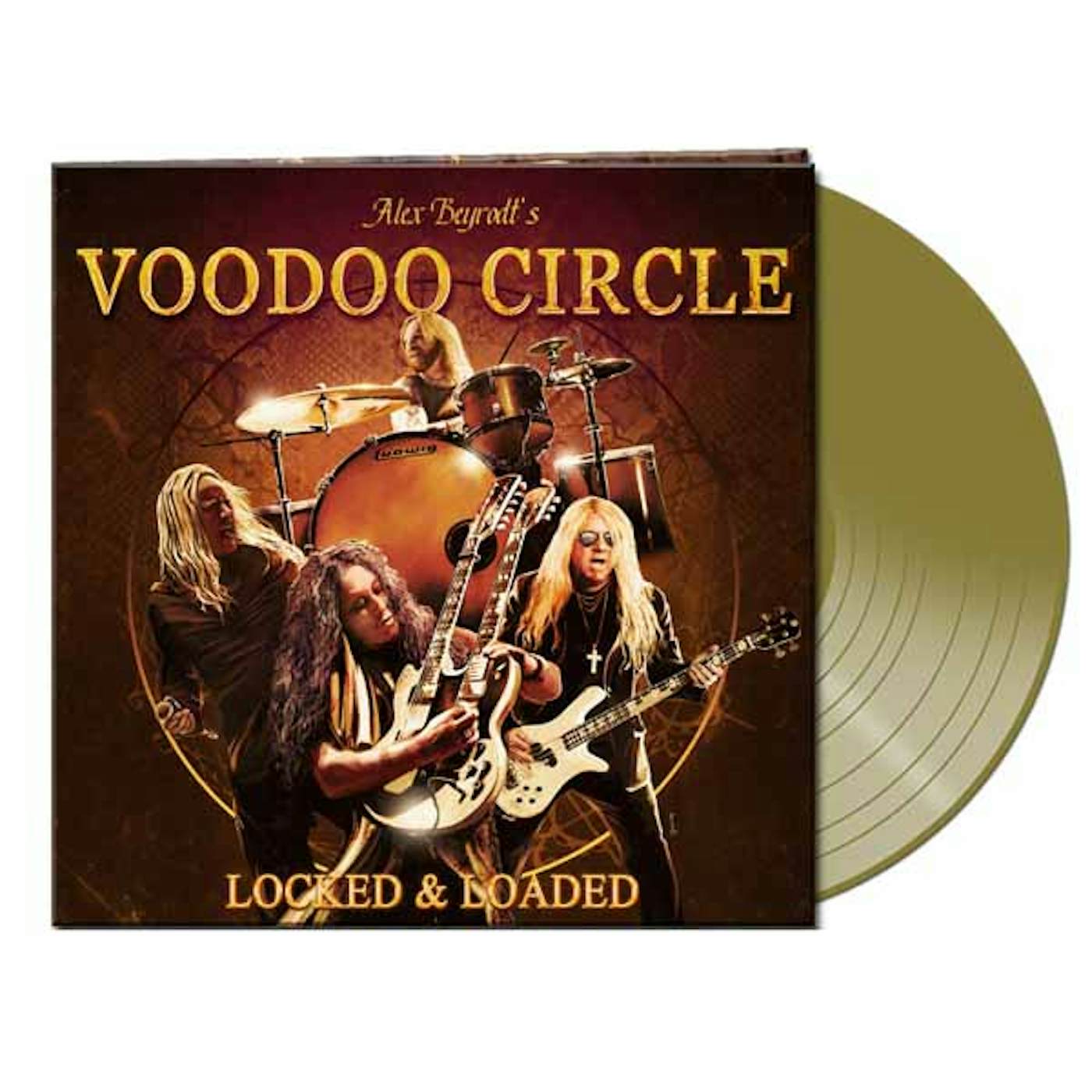 Voodoo Circle LP - Locked & Loaded (Gold Vinyl)