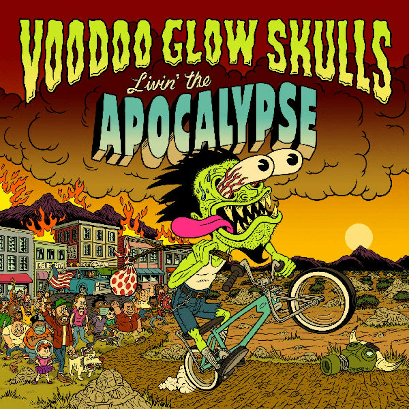 Voodoo Glow Skulls LP - Livin' The Apocalypse (Vinyl)