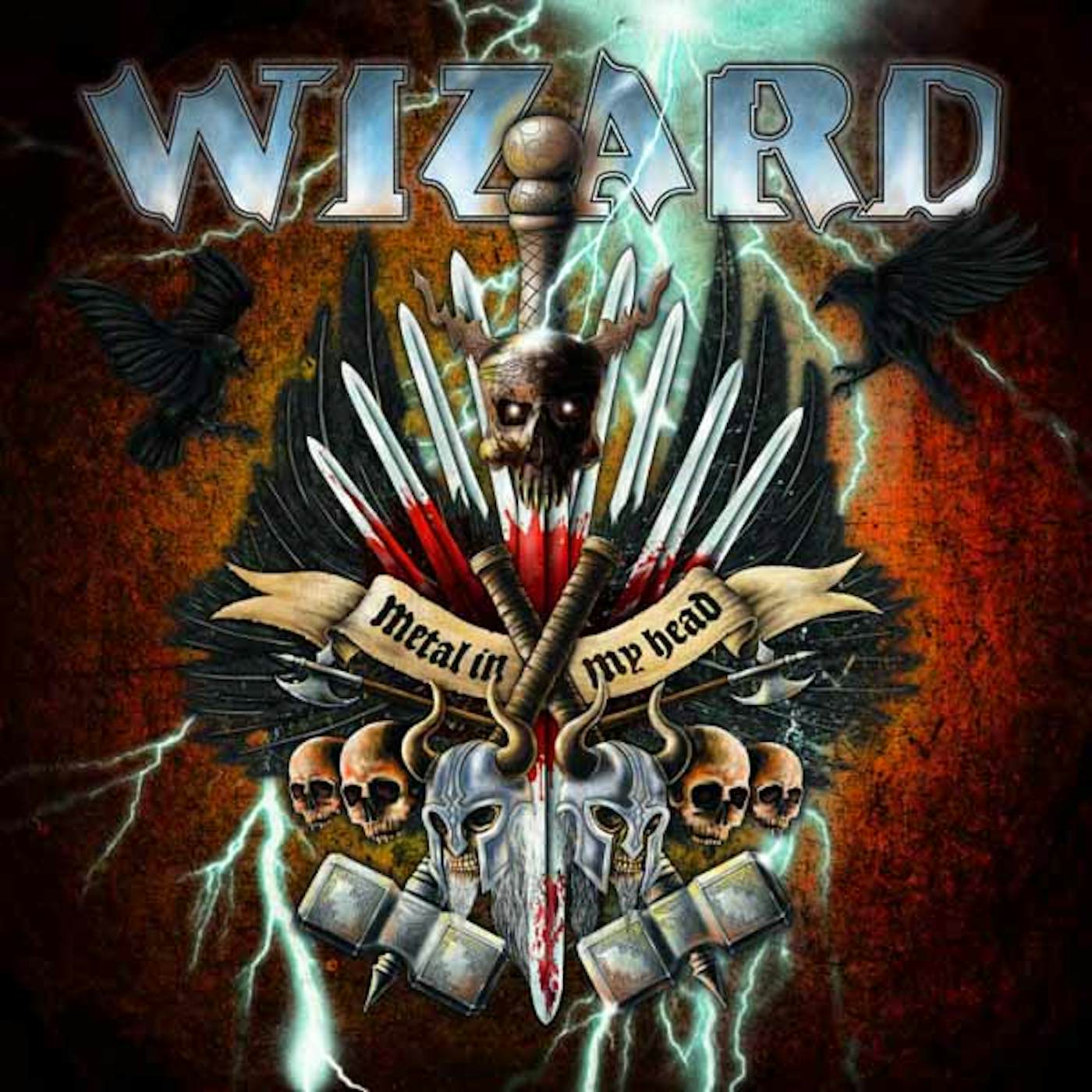 Wizard LP - Metal In My Head (Clear Vinyl)