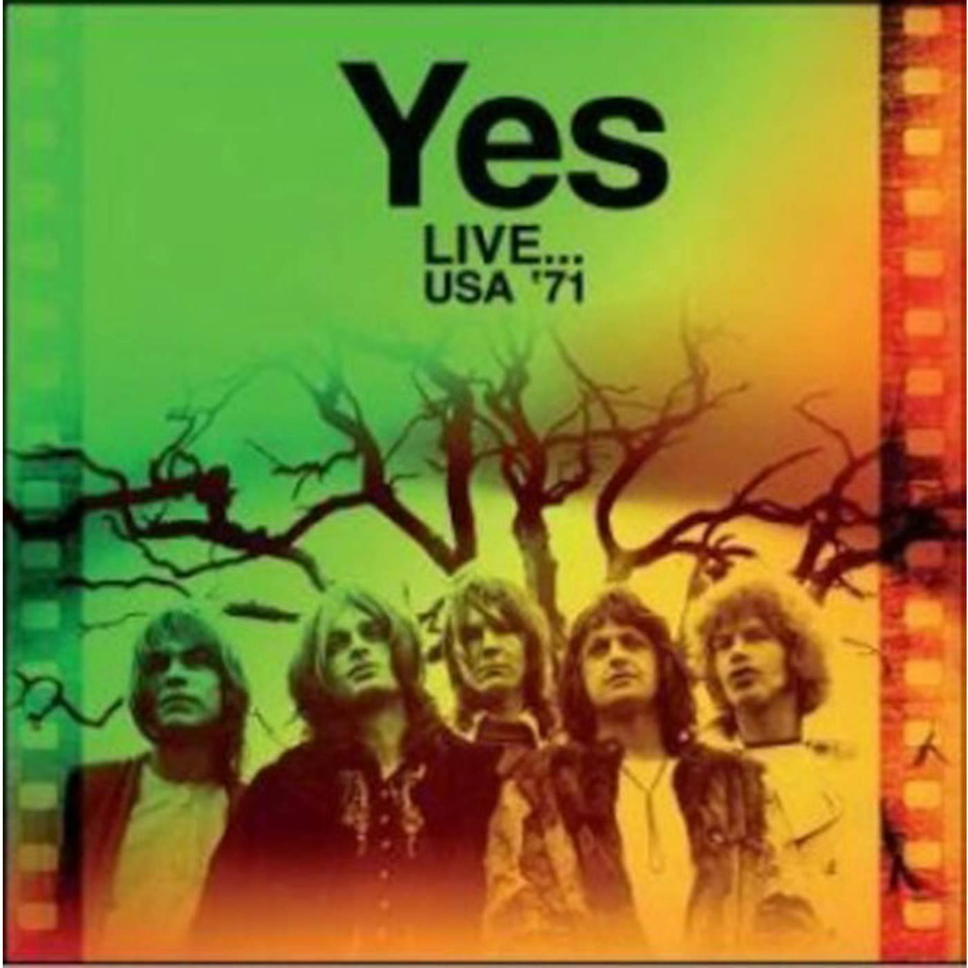 Yes LP - Live...USA '71 [180G Orange Vinyl)