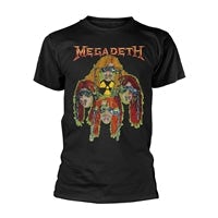 Megadeth Megadeath T Shirt - Nuclear Glow Heads