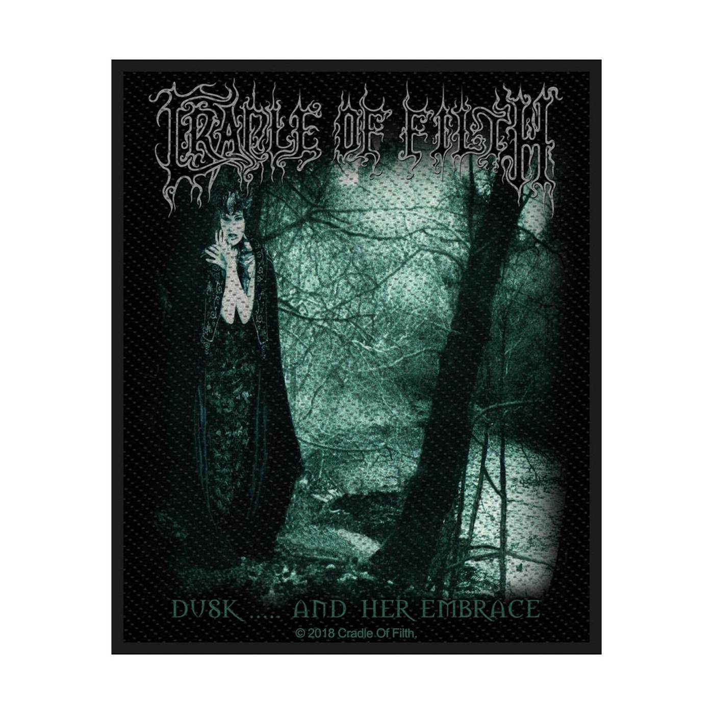 Cradle Of Filth Sew-On Patch - Dusk And Her Embrace