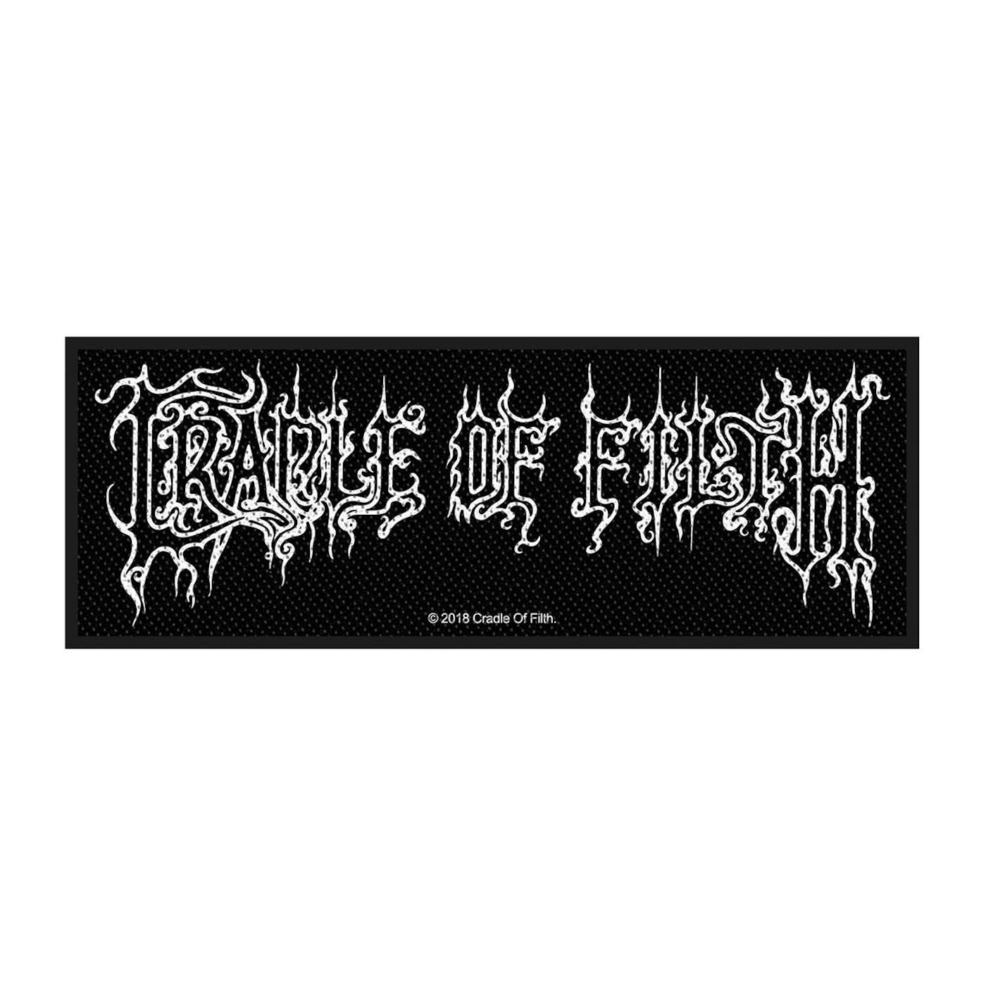 Cradle Of Filth Sew-On Patch - Logo