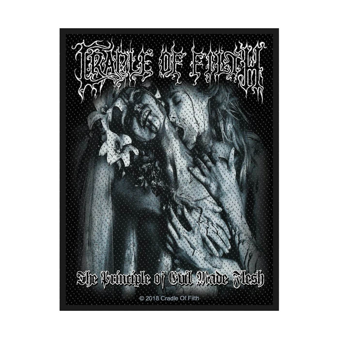 Cradle Of Filth Sew-On Patch - The Principle Of Evil Made Flesh