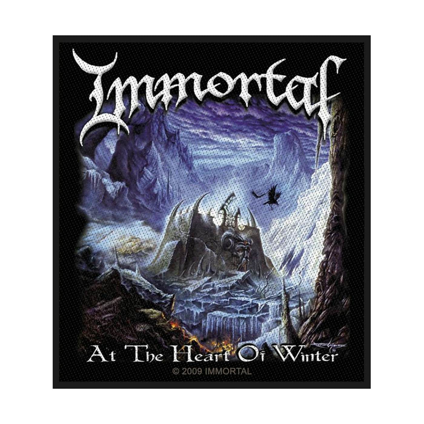 Immortal Sew-On Patch - At The Heart Of Winter