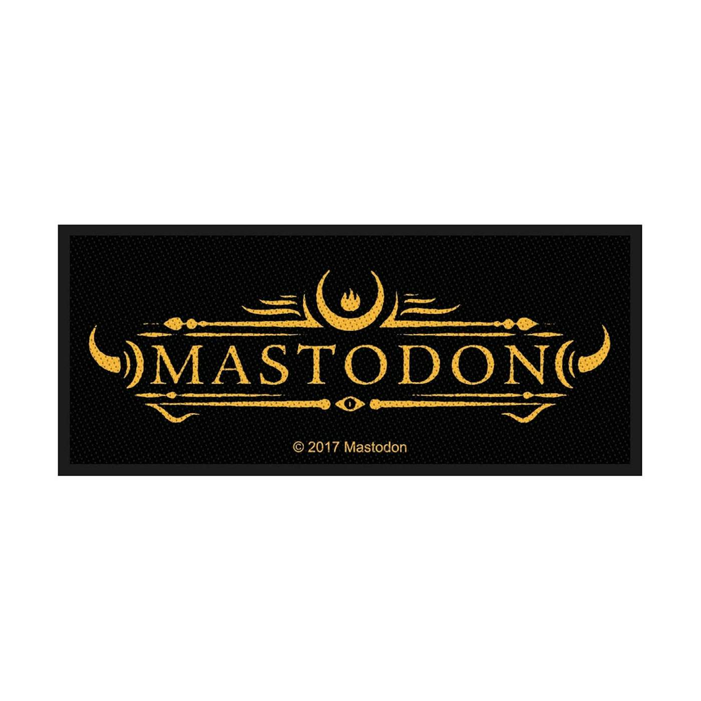 Mastodon Sew-On Patch - Logo