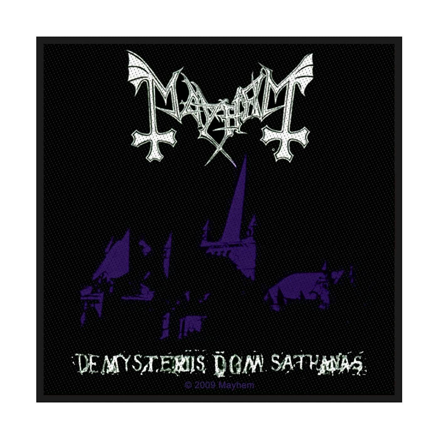 Mayhem Sew-On Patch - De Mysteriis Dom Sathanas