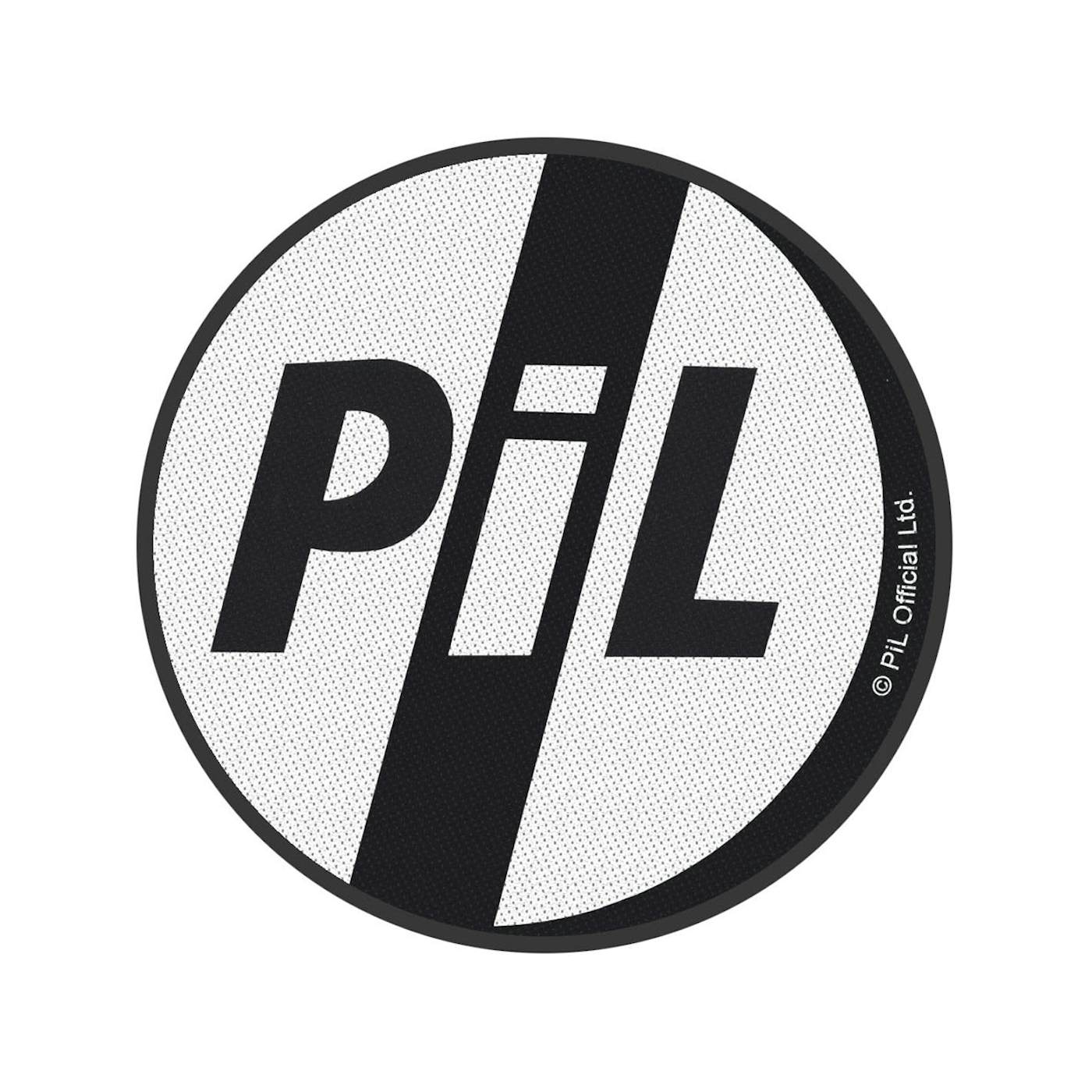 Public Image Ltd. Sew-On Patch - Logo (Packaged)