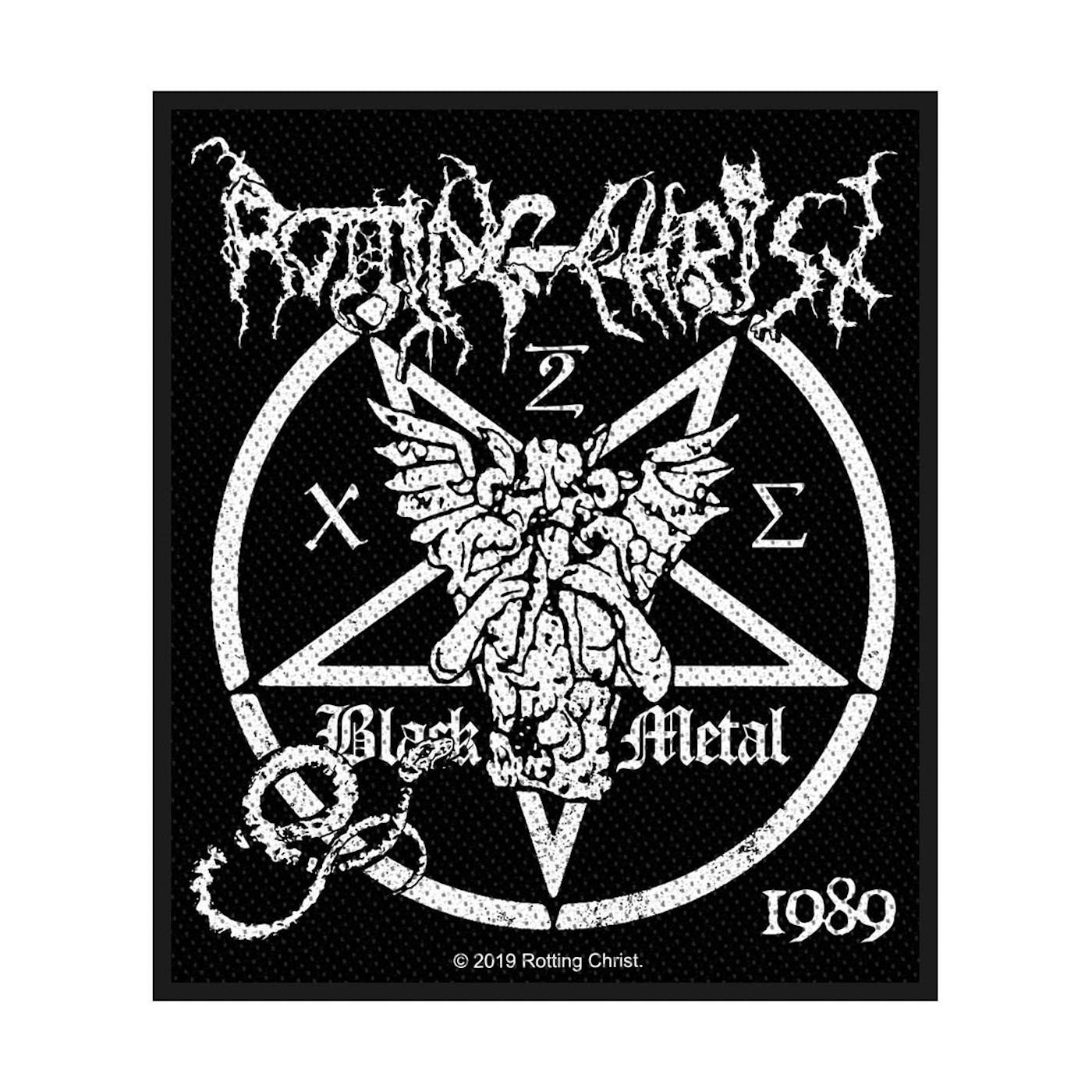 Rotting Christ Sew-On Patch - Black Metal