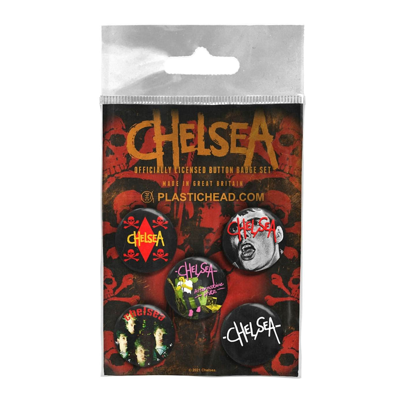 Chelsea Badge Pack - Chelsea Button Badge Set