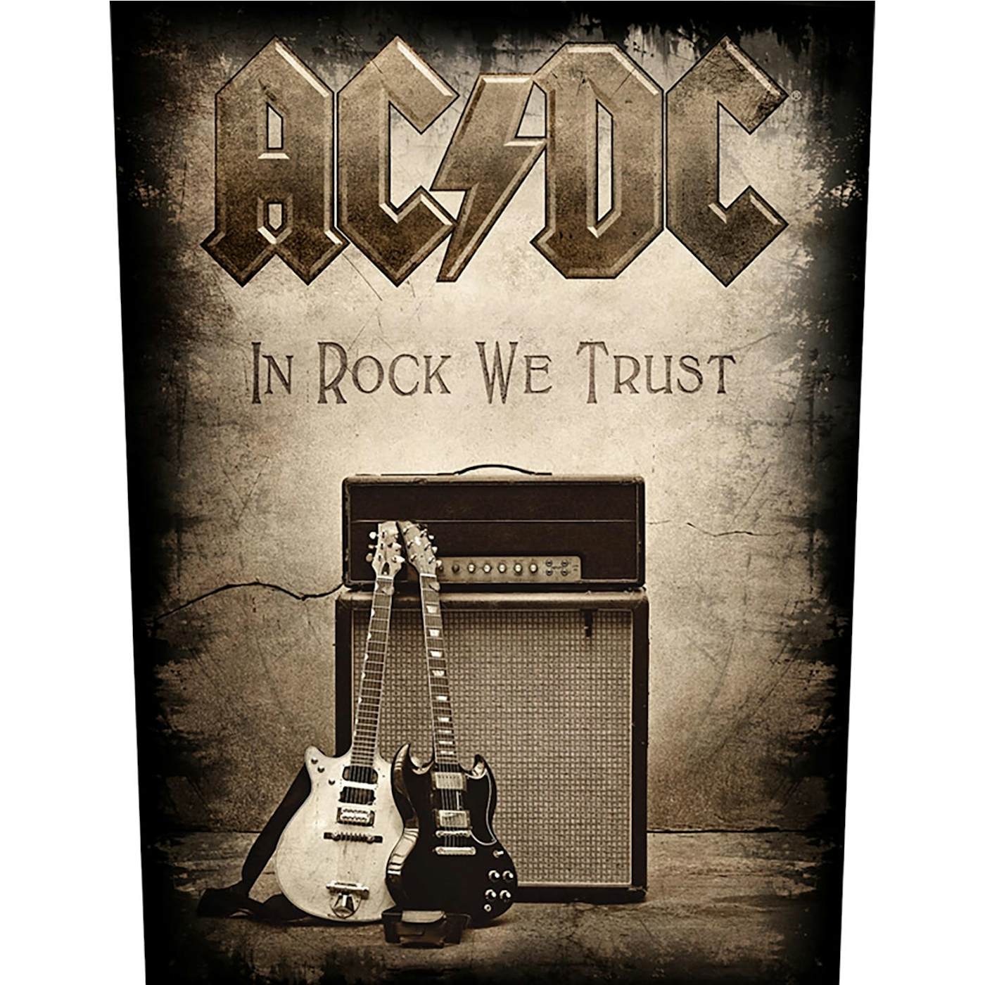 AC/DC Back Patch - In Rock We Trust (Backpatch)