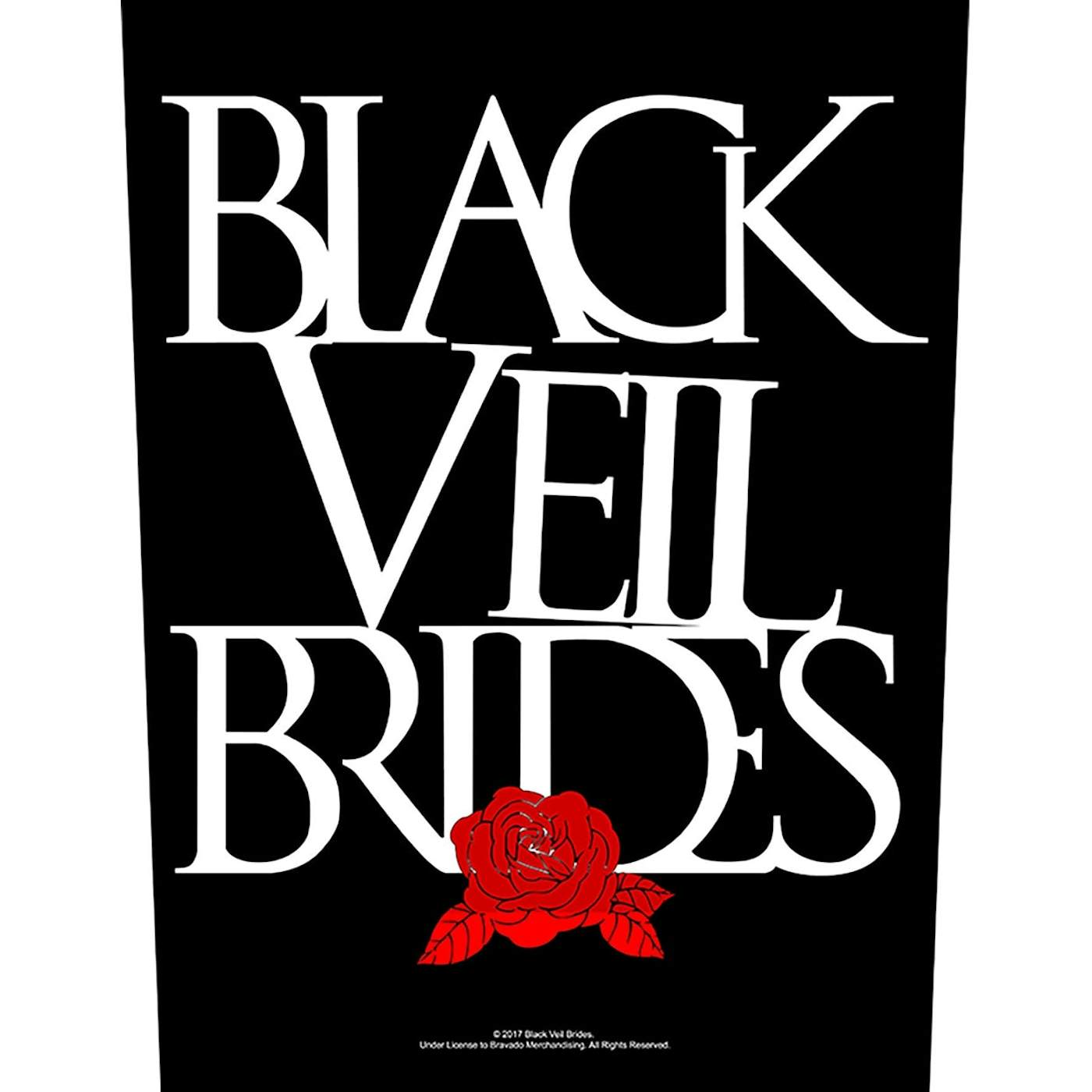 Black Veil Brides Back Patch - Rose (Backpatch)